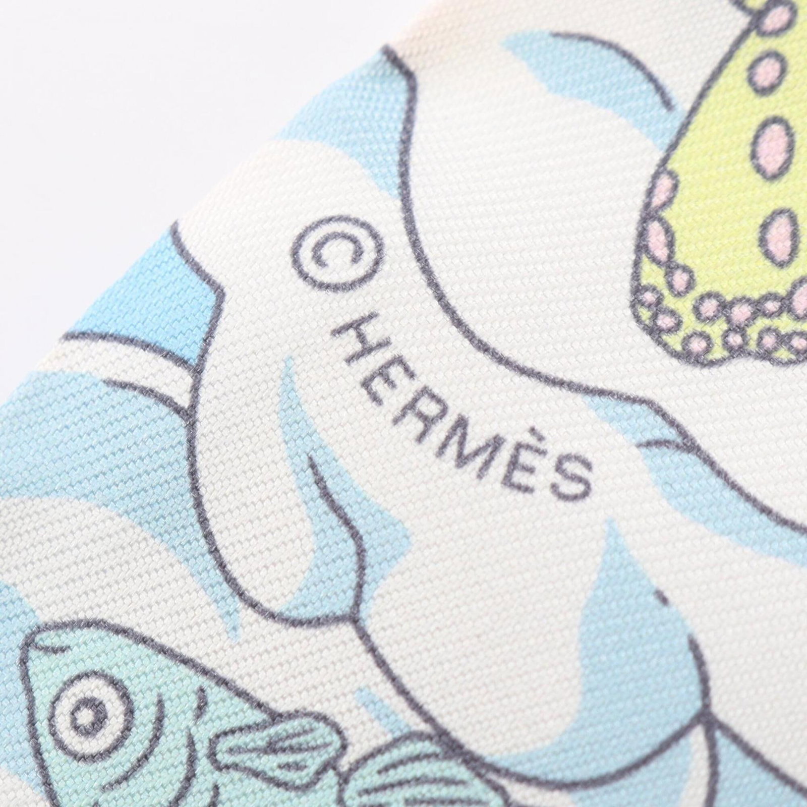 Silk Hermes Scarf - 4