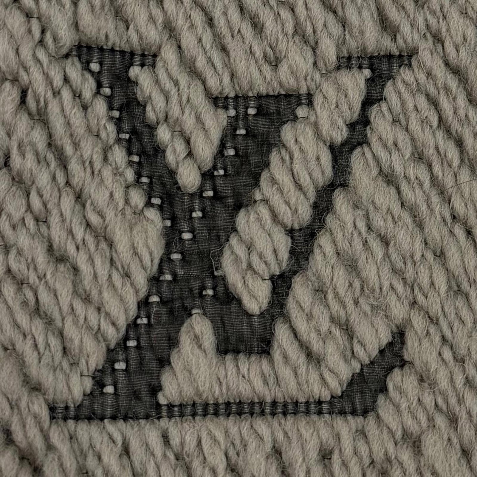 Silk Wool Stole Louis Vuitton - 6