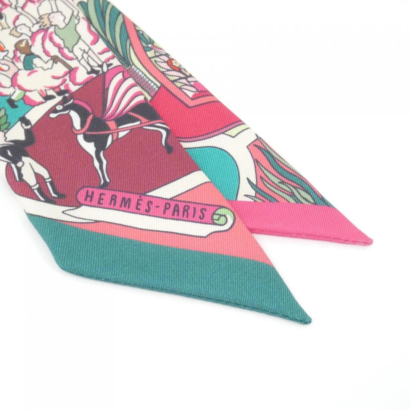 Silk Hermes Scarf - 2