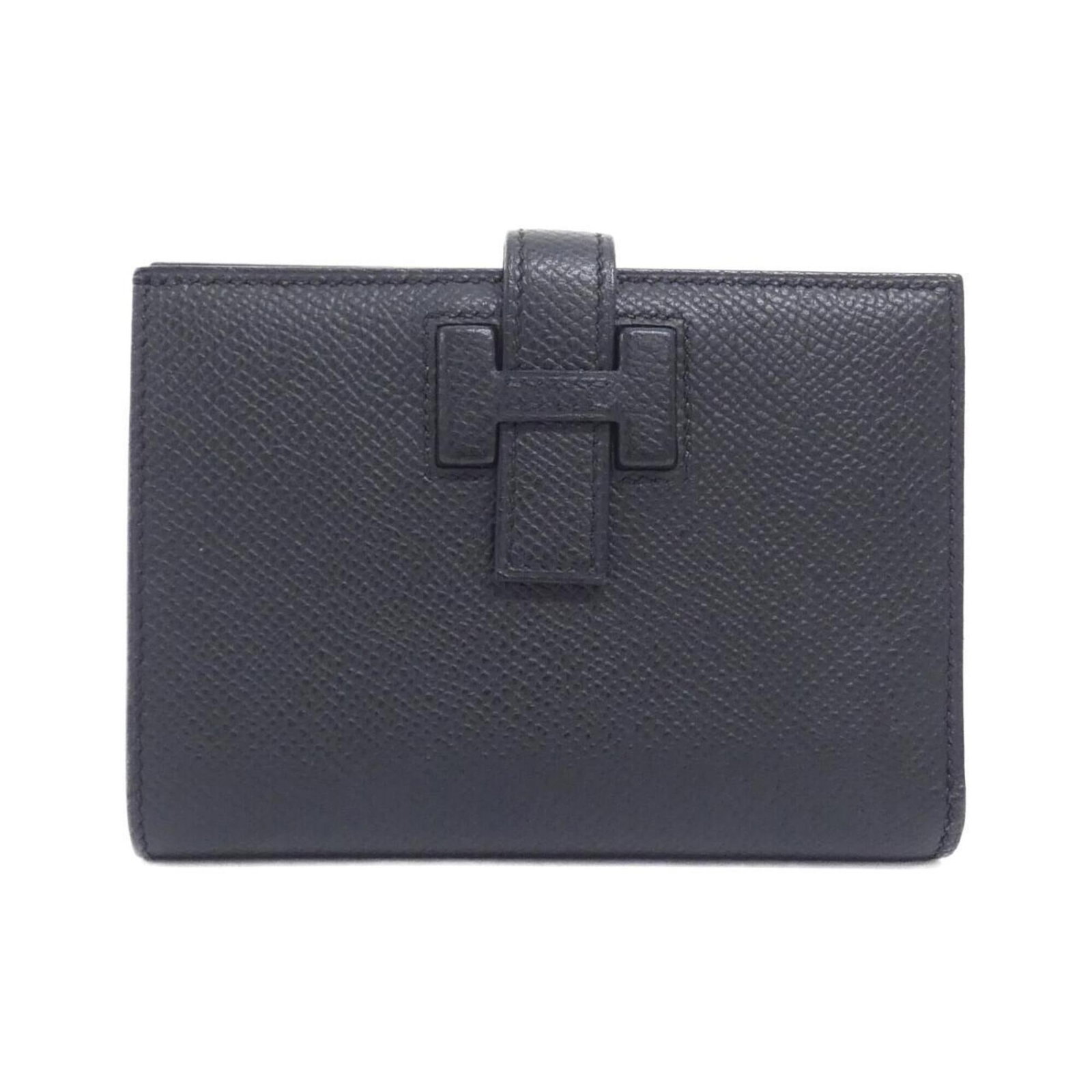 Hermes New H Passant Compact 085779Ck Wallet: Hermes New H Passant Compact 085779Ck Wallet Item Specifics: Brand: Hermes MPN: 085779CK Gender: Women,Men Material: Epsom leather Color: Black Size (HxWxD): 8.5cm x 12cm x 1.5cm / 3.34'' x 4.72'' x