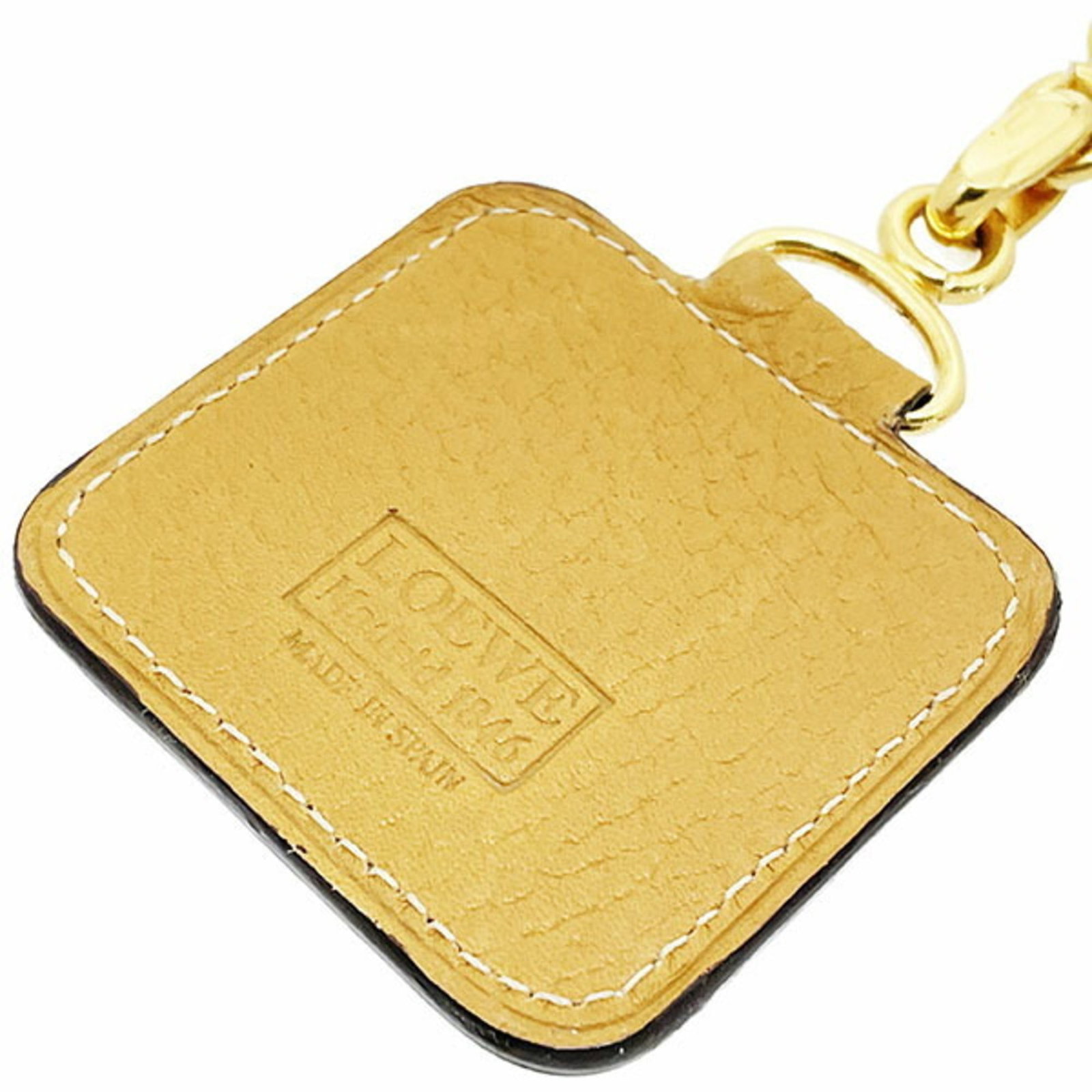 Keyring Leather Loewe - 5
