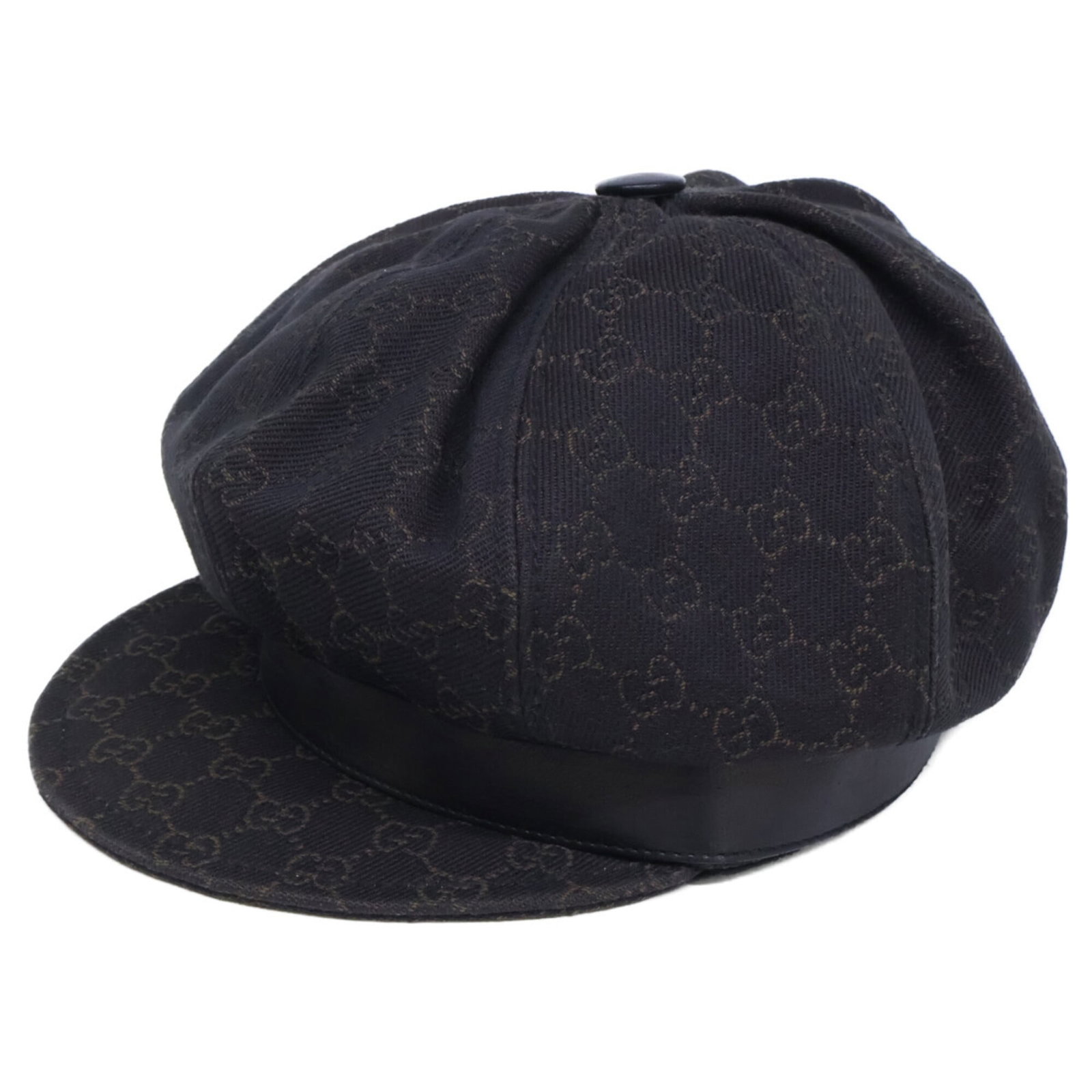 Hat Jacquard Casket Gucci: Hat Jacquard Casket Gucci Dark brown Jacquard Casket Gucci hat with a 58cm circumference, featuring a unique design that showcases the brand's signature style. This hat is made from high-quality