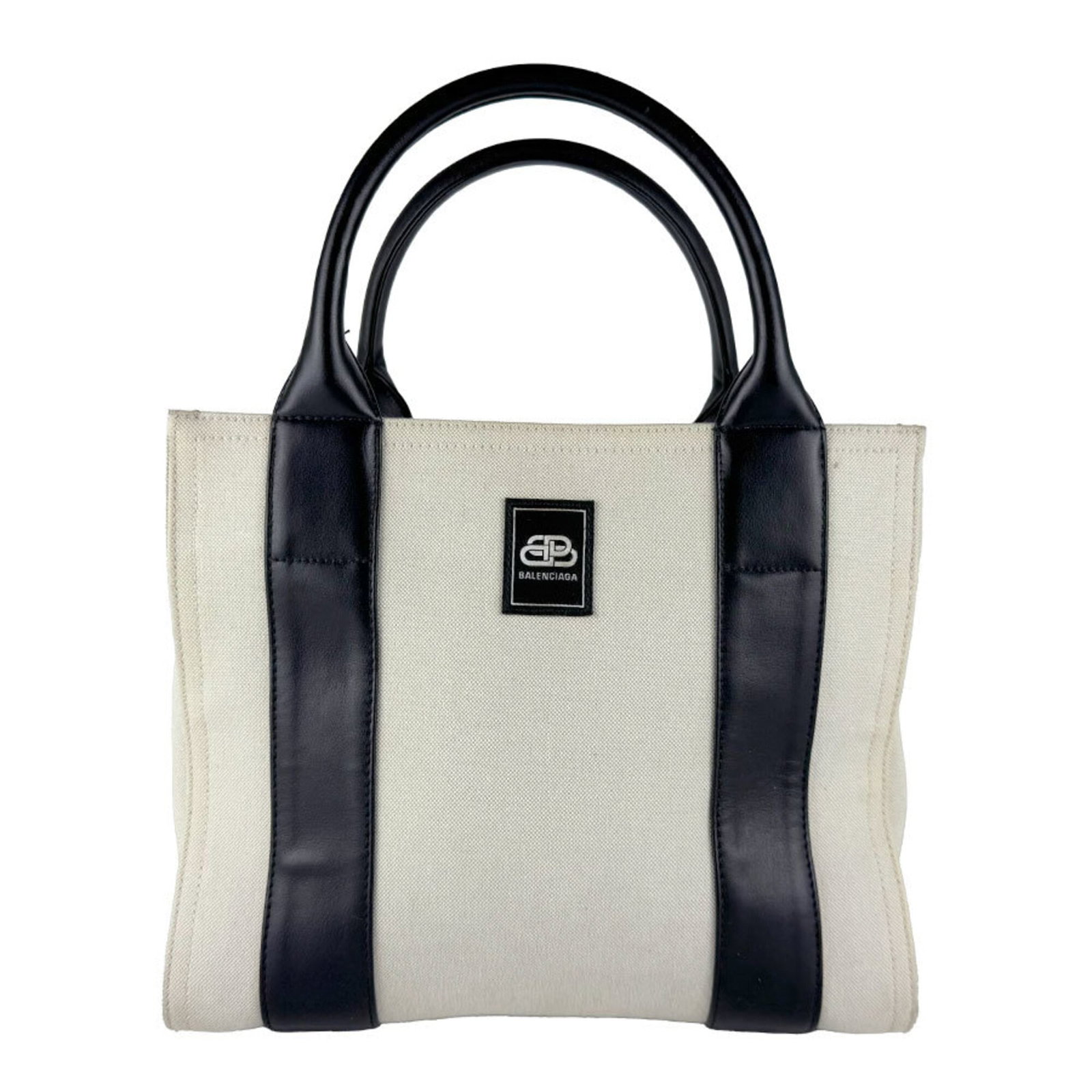 Shoulder Bag Canvas Handbag Balenciaga: Shoulder Bag Canvas Handbag Balenciaga Canvas handbag from Balenciaga, featuring a classic design with a zipper pocket and adjustable strap. Made from high-quality canvas material, this shoulder bag m