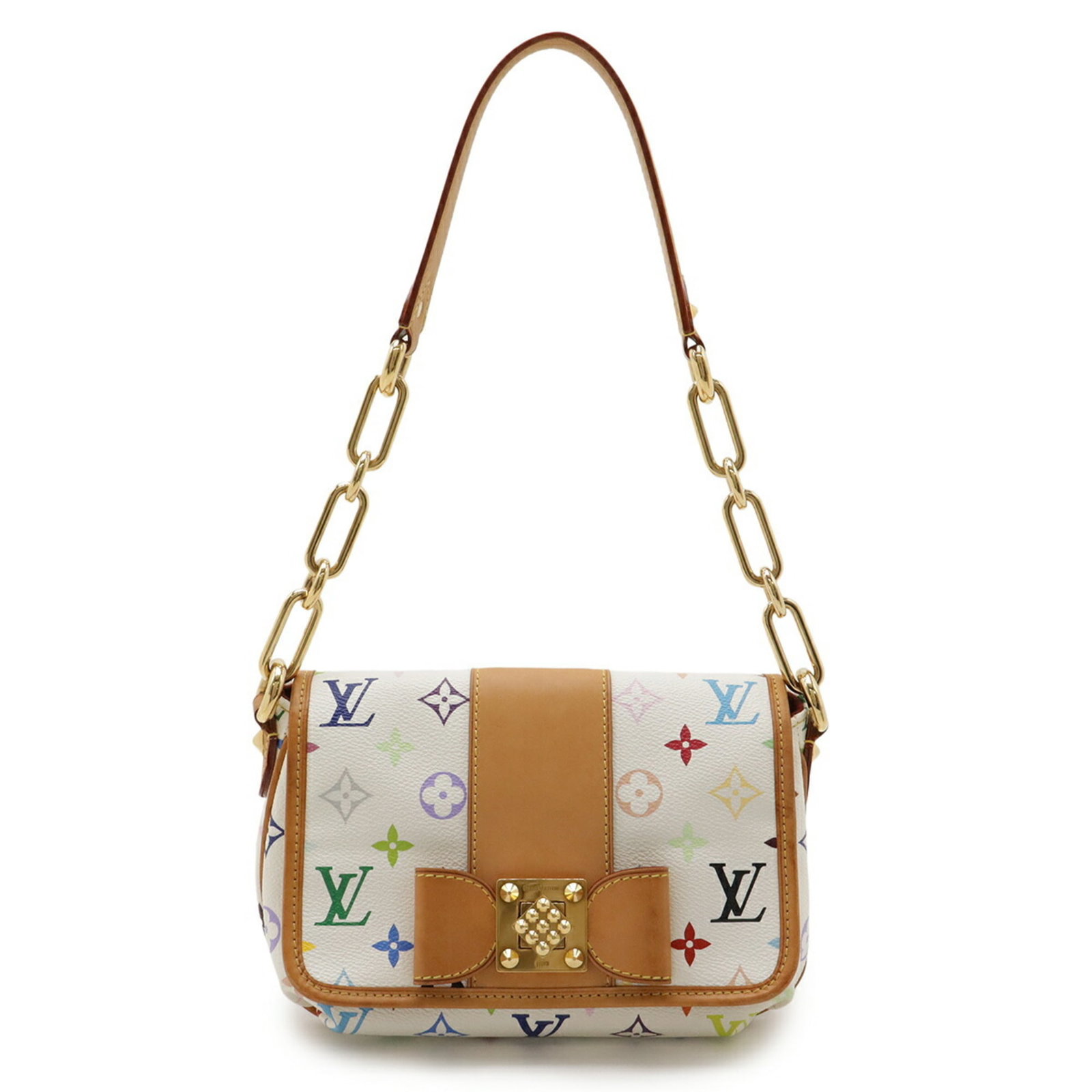 Vuitton Shoulder Bag Monogram Multicolore: Vuitton Shoulder Bag Monogram Multicolore Monogram Multicolore bag from Louis Vuitton, featuring a vibrant multicolored design. The bag measures 17cm x 24.5cm x 7cm and is made of the iconic monogram 