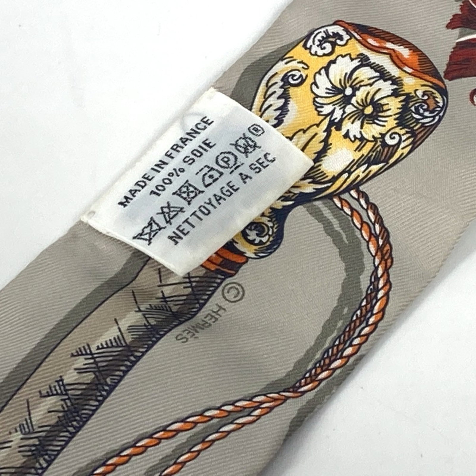 Silk Hermes Scarf - 12