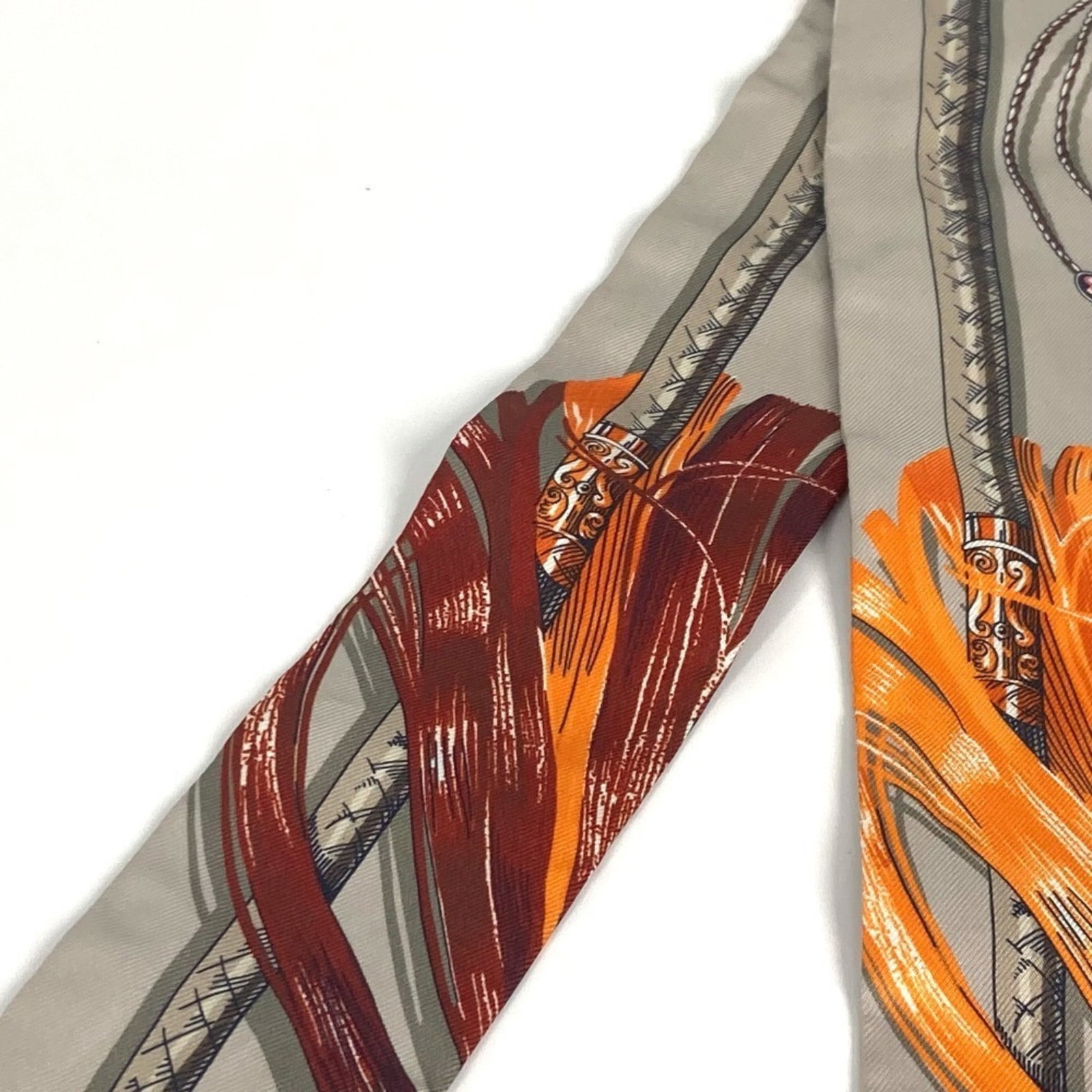 Silk Hermes Scarf - 3