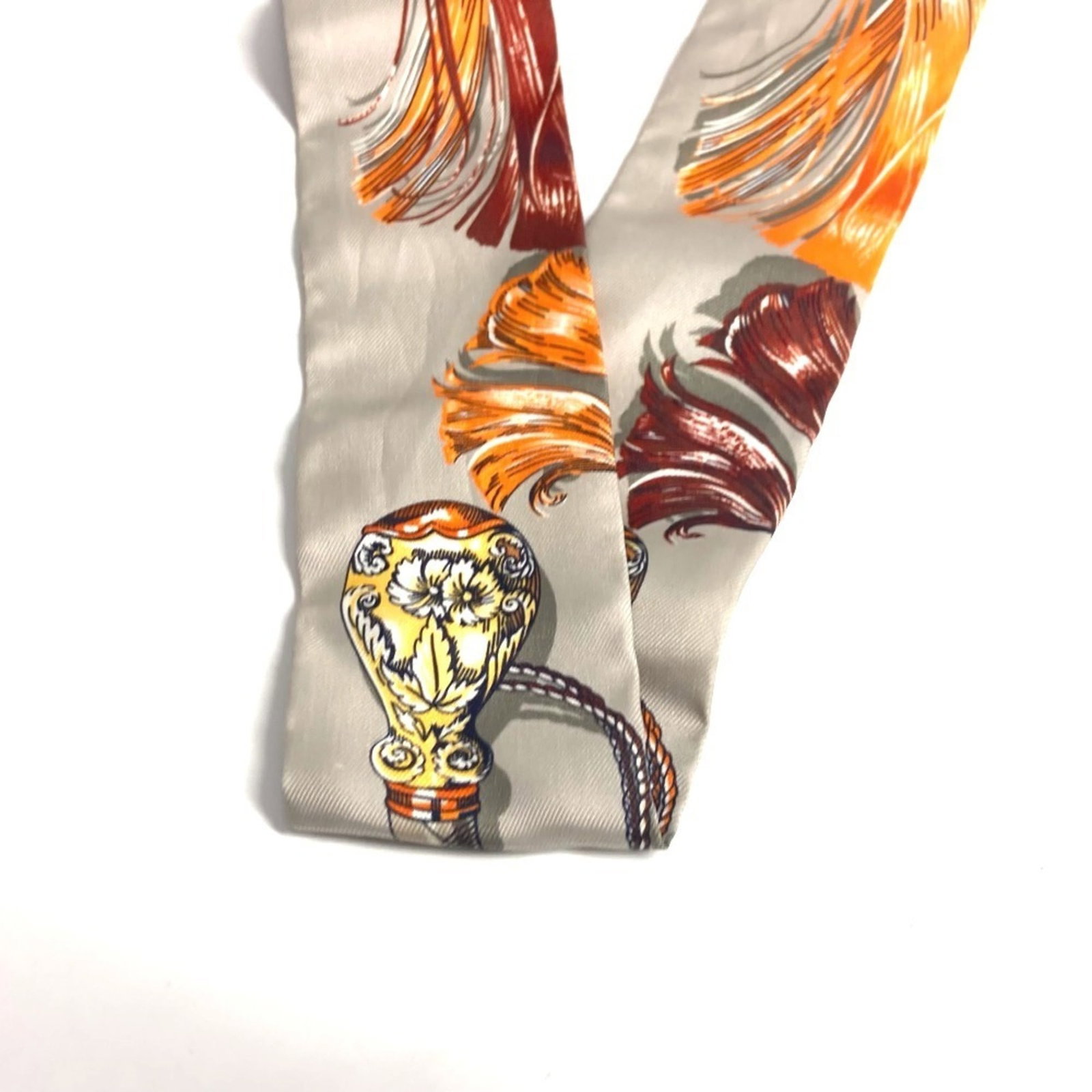 Silk Hermes Scarf - 6