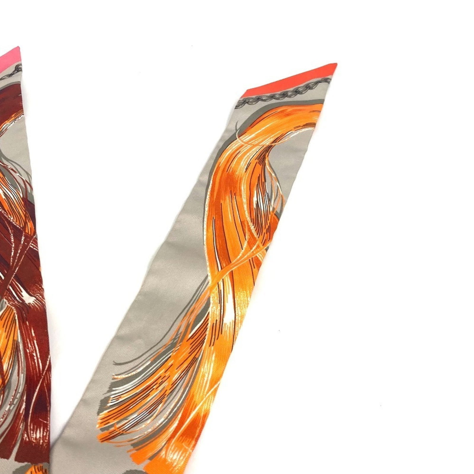 Silk Hermes Scarf - 7