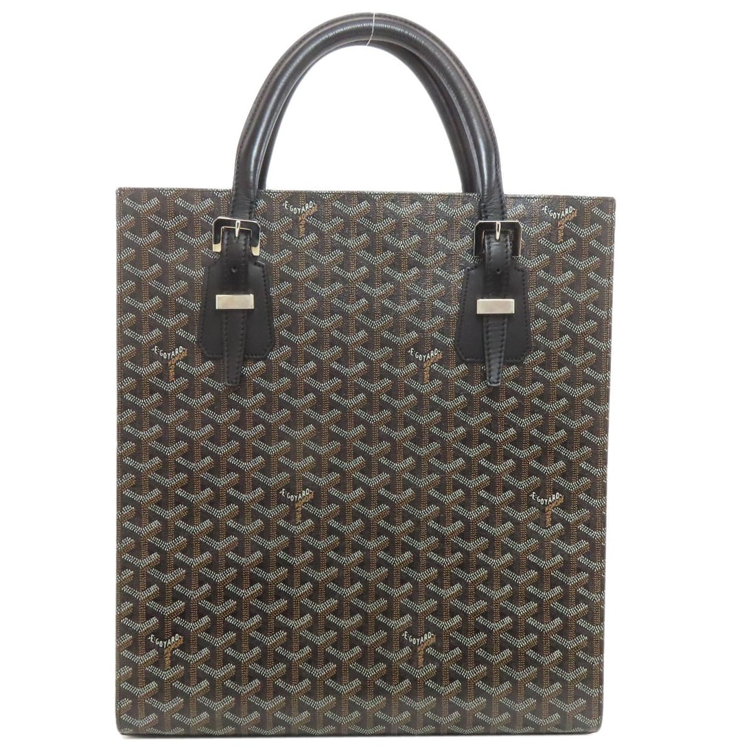 Canvas Goyard Tote Bag Coating: Canvas Goyard Tote Bag Coating Canvas Goyard Tote Bag Coating - A sleek and modern tote bag with a protective coating, crafted from high-quality canvas in a timeless black hue. The coating adds a