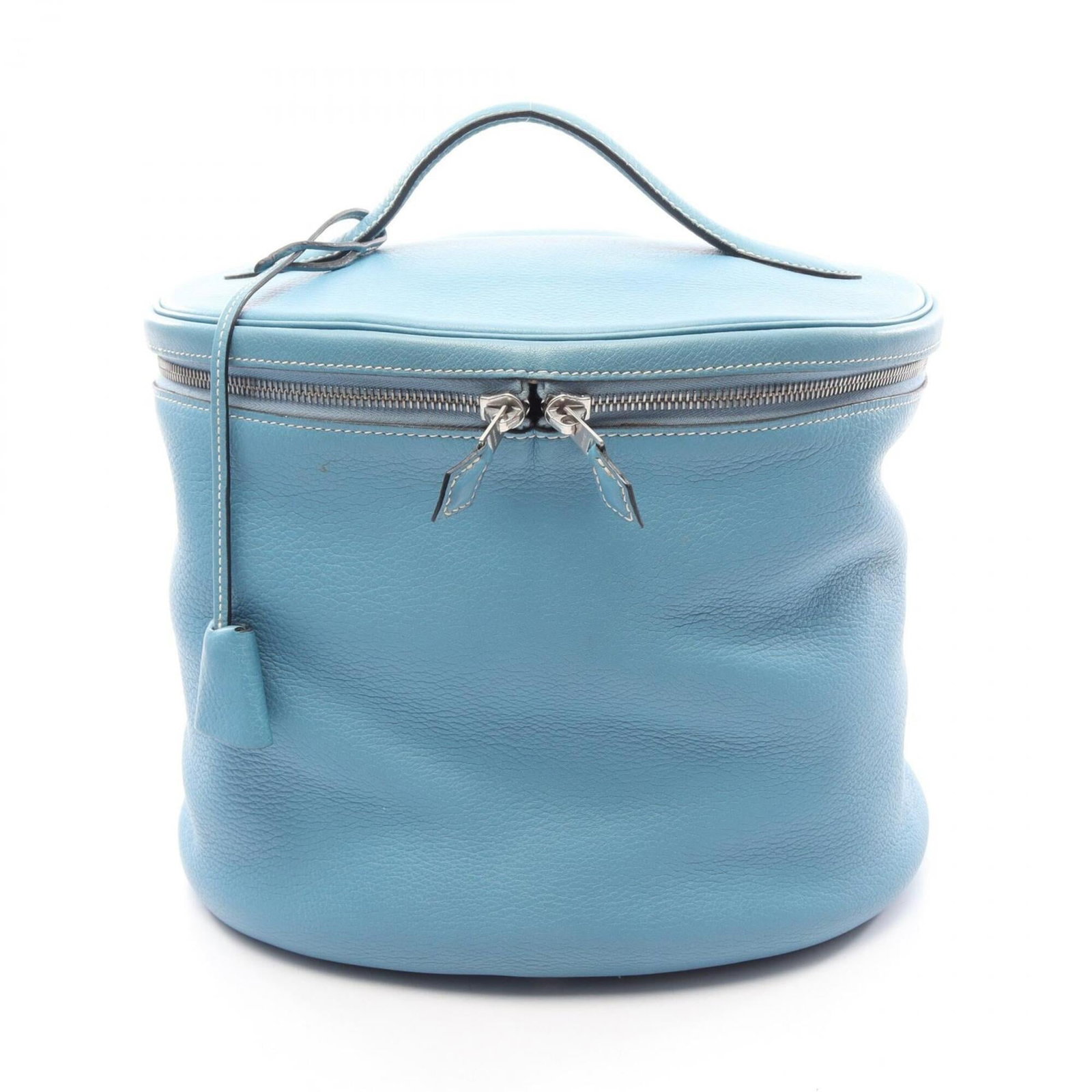 Clemence Leather Handbag Taurillon Hermes (1 of 17)