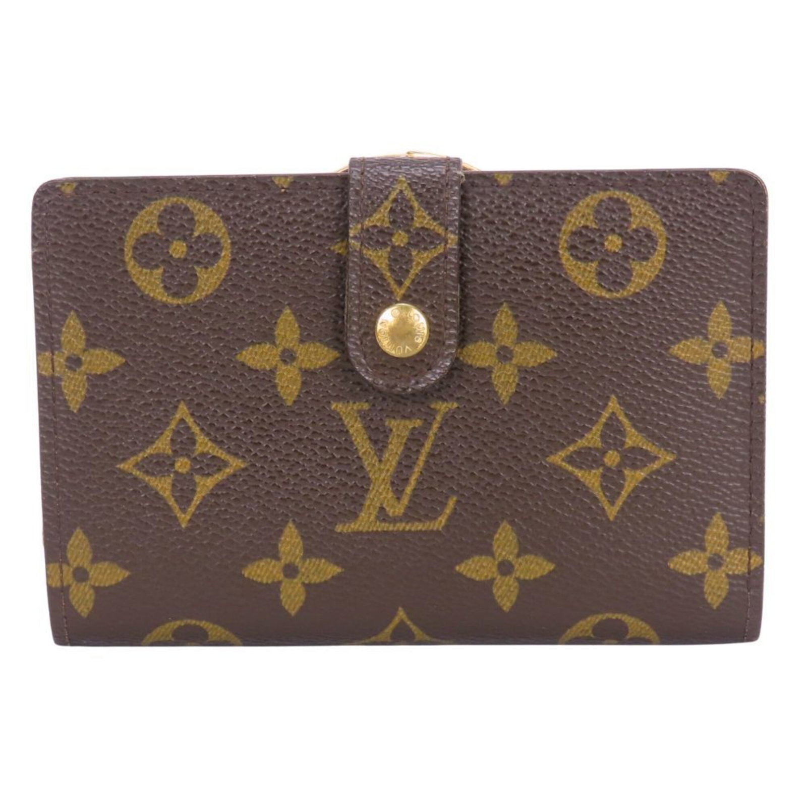 Louis Vuitton Wallet (Bi-Fold) Monogram: Louis Vuitton Wallet (Bi-Fold) Monogram The Louis Vuitton Wallet (Bi-Fold) Monogram is a classic, stylish accessory made from high-quality materials, featuring the iconic monogram pattern. Measuring 8