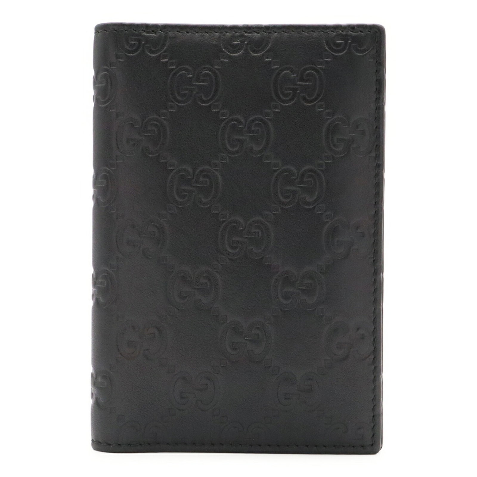 Guccissima Leather Black Passport Case Cover Gucci: Guccissima Leather Black Passport Case Cover Gucci Guccissima Leather Black Passport Case Cover is crafted from high-quality black leather, measuring 14cm x 9.5cm with a sleek 5.51'' x 3.74'' size. Th