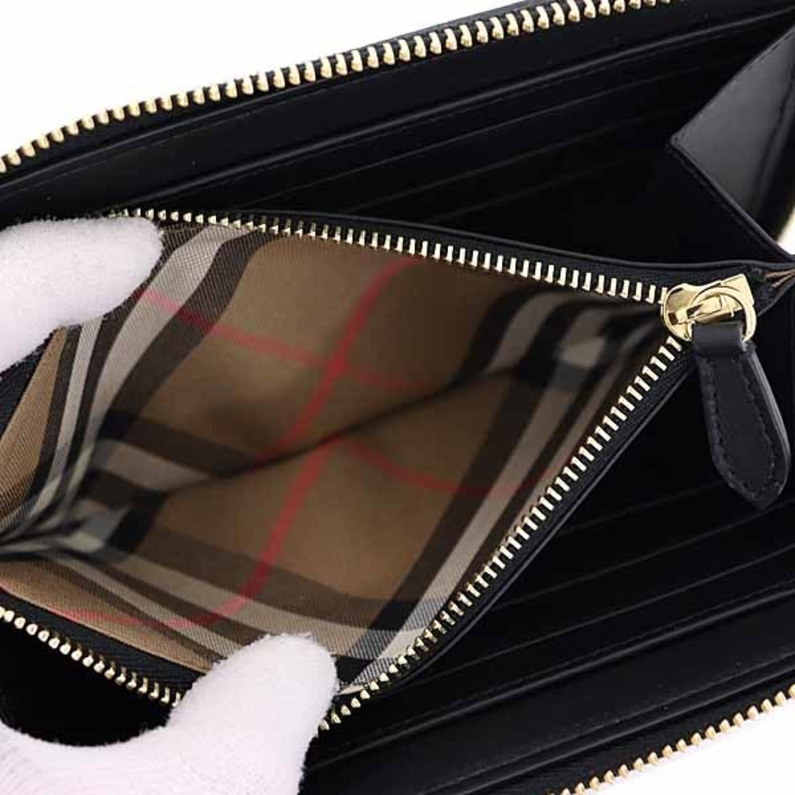 Long Wallet Bi Fold Leather - 5
