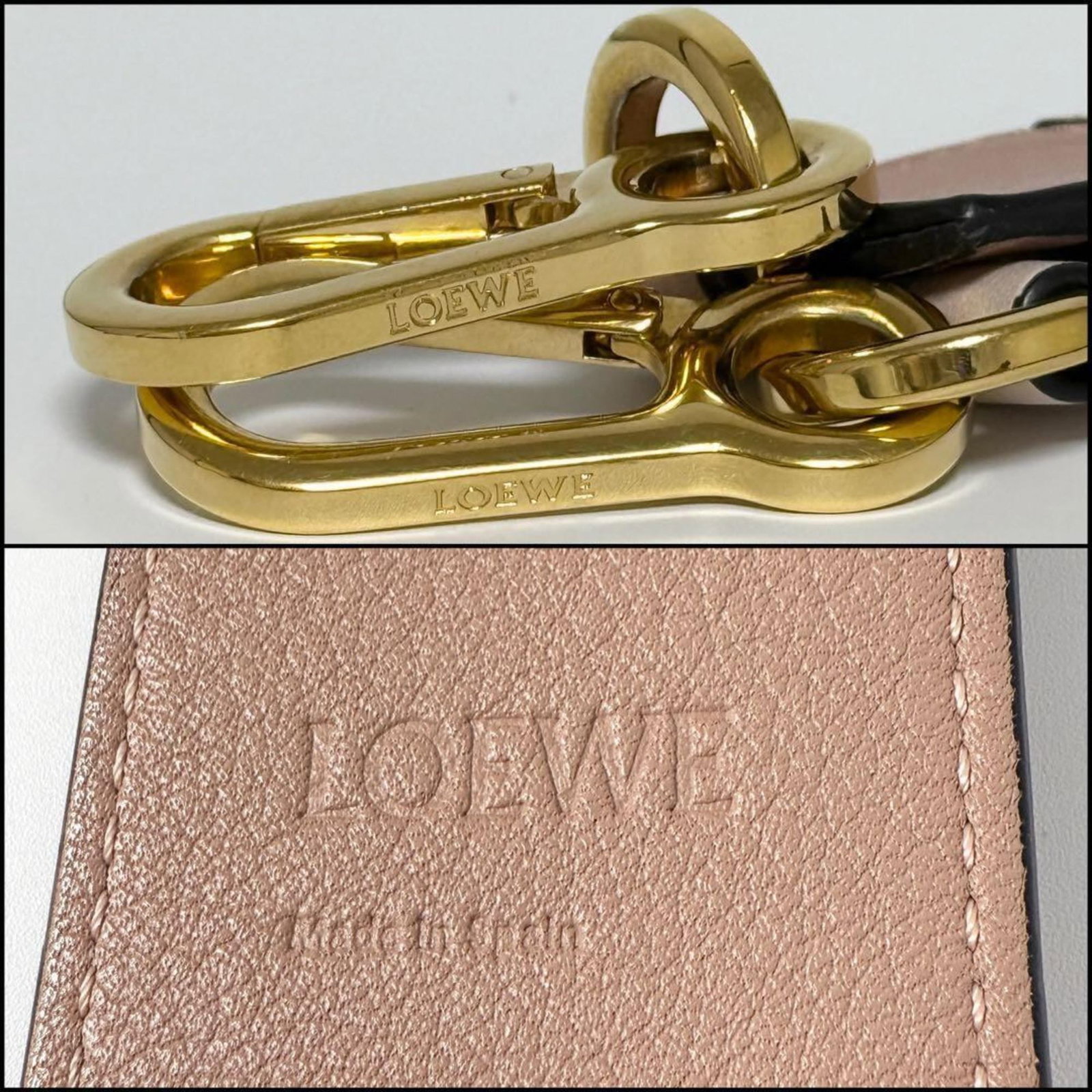 Metal Strap Leather Loewe - 9