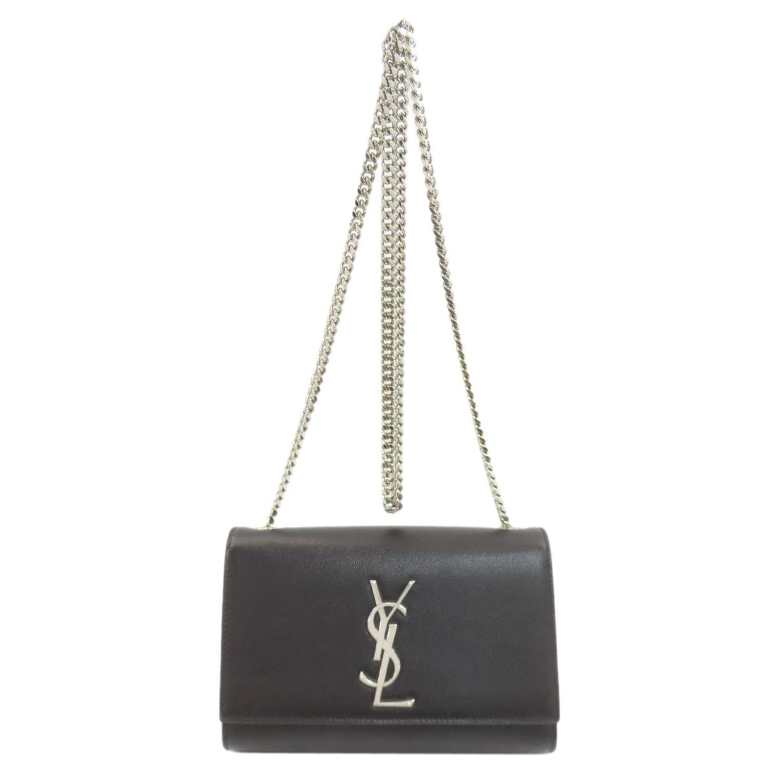 Cassandra Calf Shoulder Bag Saint Laurent: Cassandra Calf Shoulder Bag Saint Laurent Cassandra Calf Shoulder Bag from SAINT LAURENT, featuring a sleek black exterior made from high-quality calf material. This stylish shoulder bag boasts a