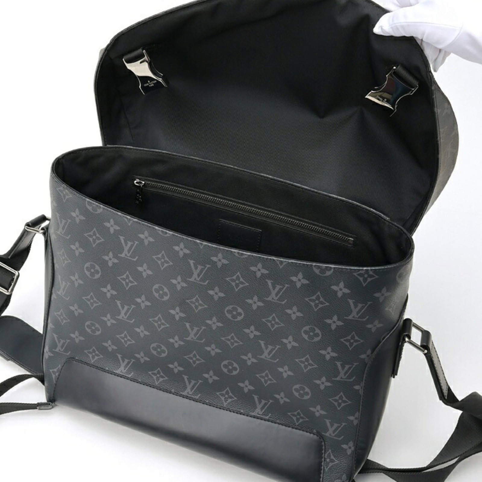 Louis Vuitton Handbag Shoulder Bag Monogram Eclipse - 5