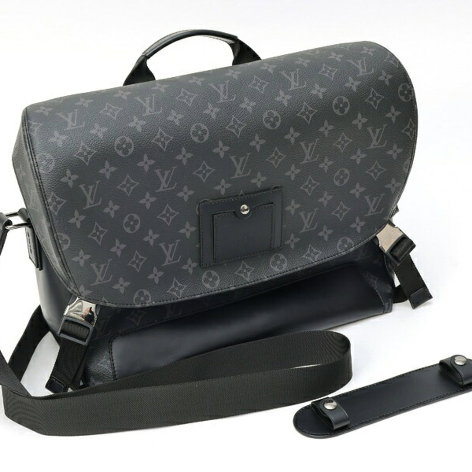 Louis Vuitton Handbag Shoulder Bag Monogram Eclipse - 8