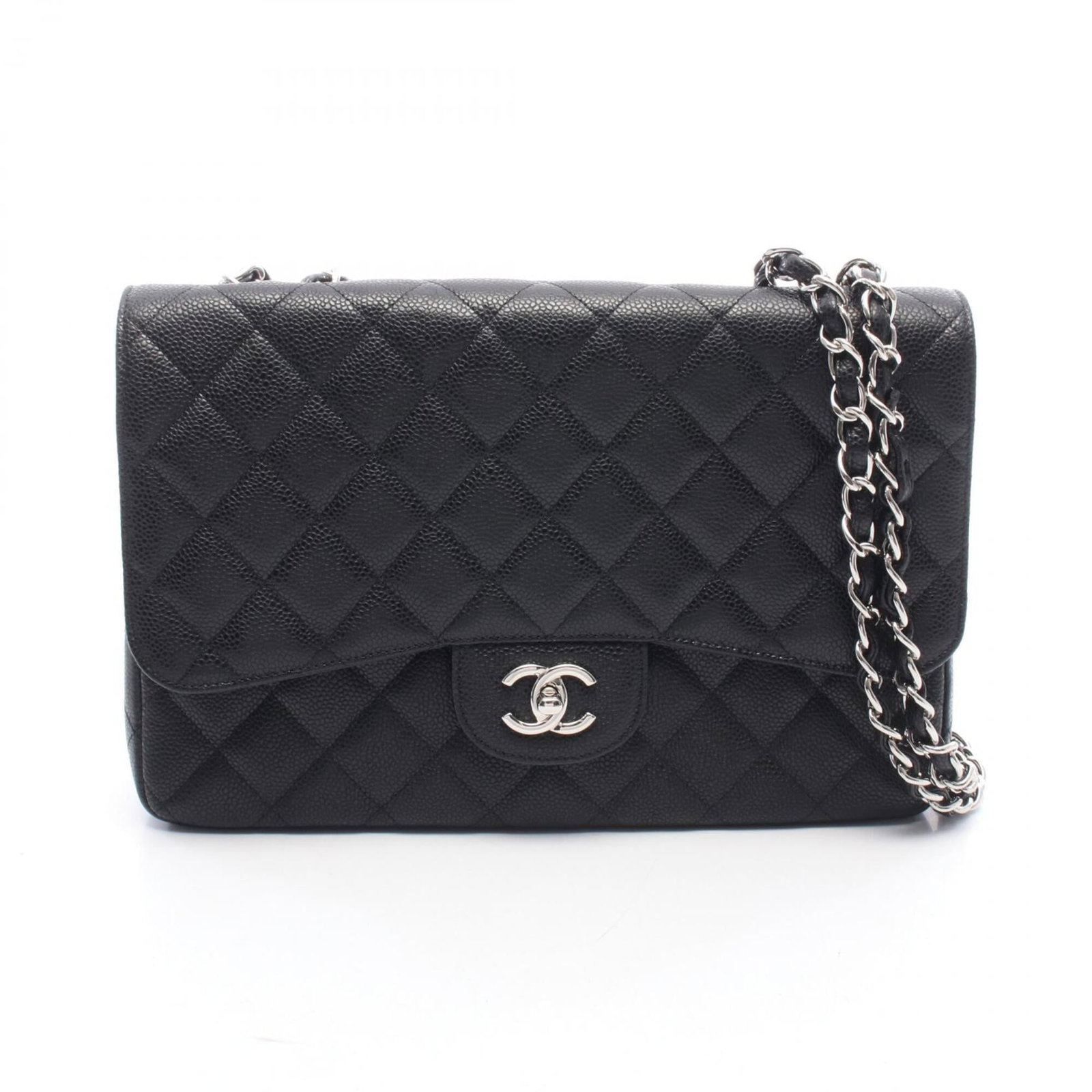 Calfskin Grained Shoulder Bag Handbag: Calfskin Grained Shoulder Bag Handbag Grained calfskin adds a touch of sophistication to this sleek shoulder bag, crafted from high-quality materials. Measuring 21cm x 30cm x 8cm, it features a classi