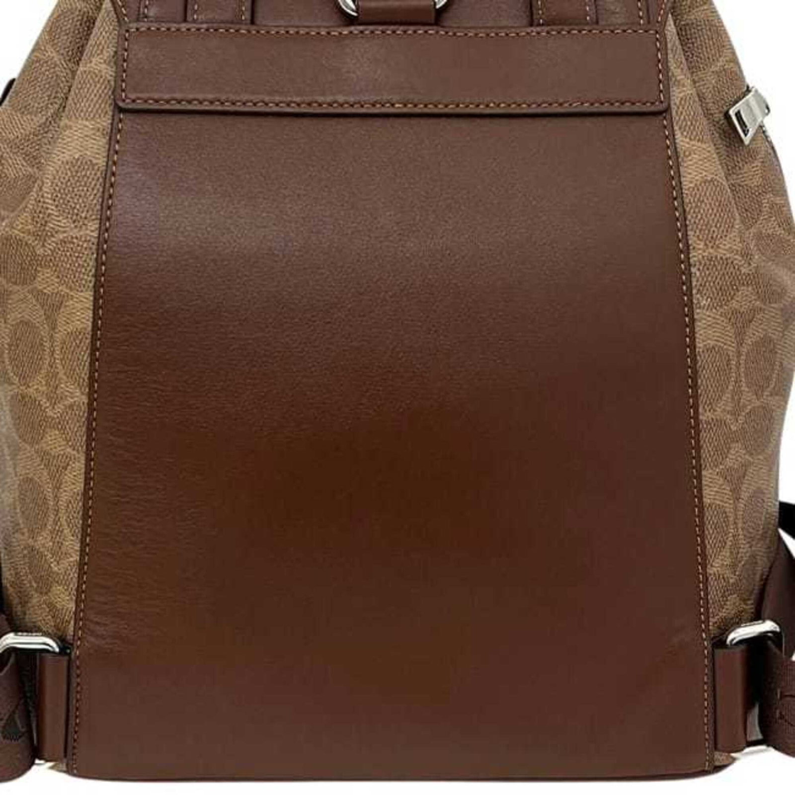 Pvc leather backpack coach - 10