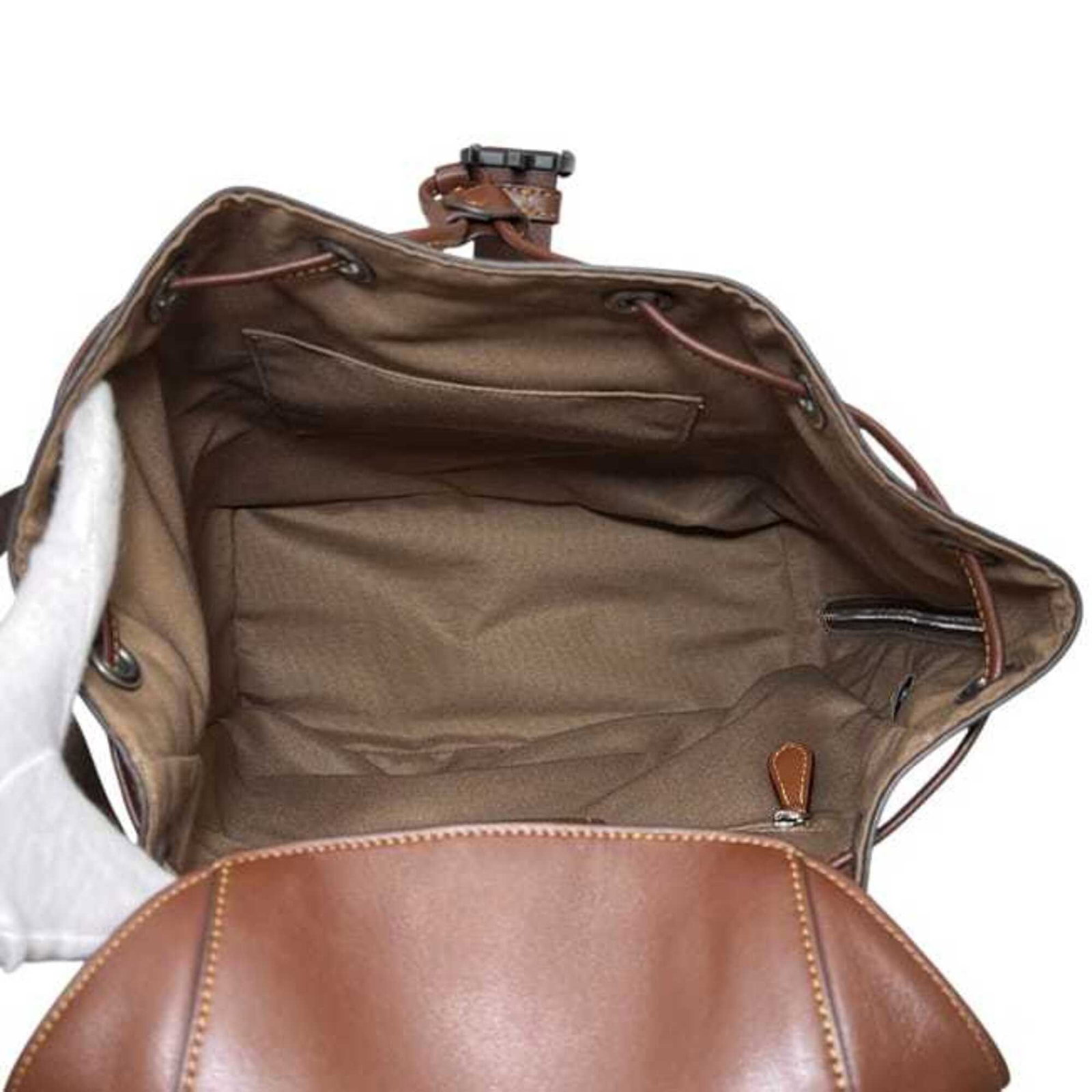 Pvc leather backpack coach - 3