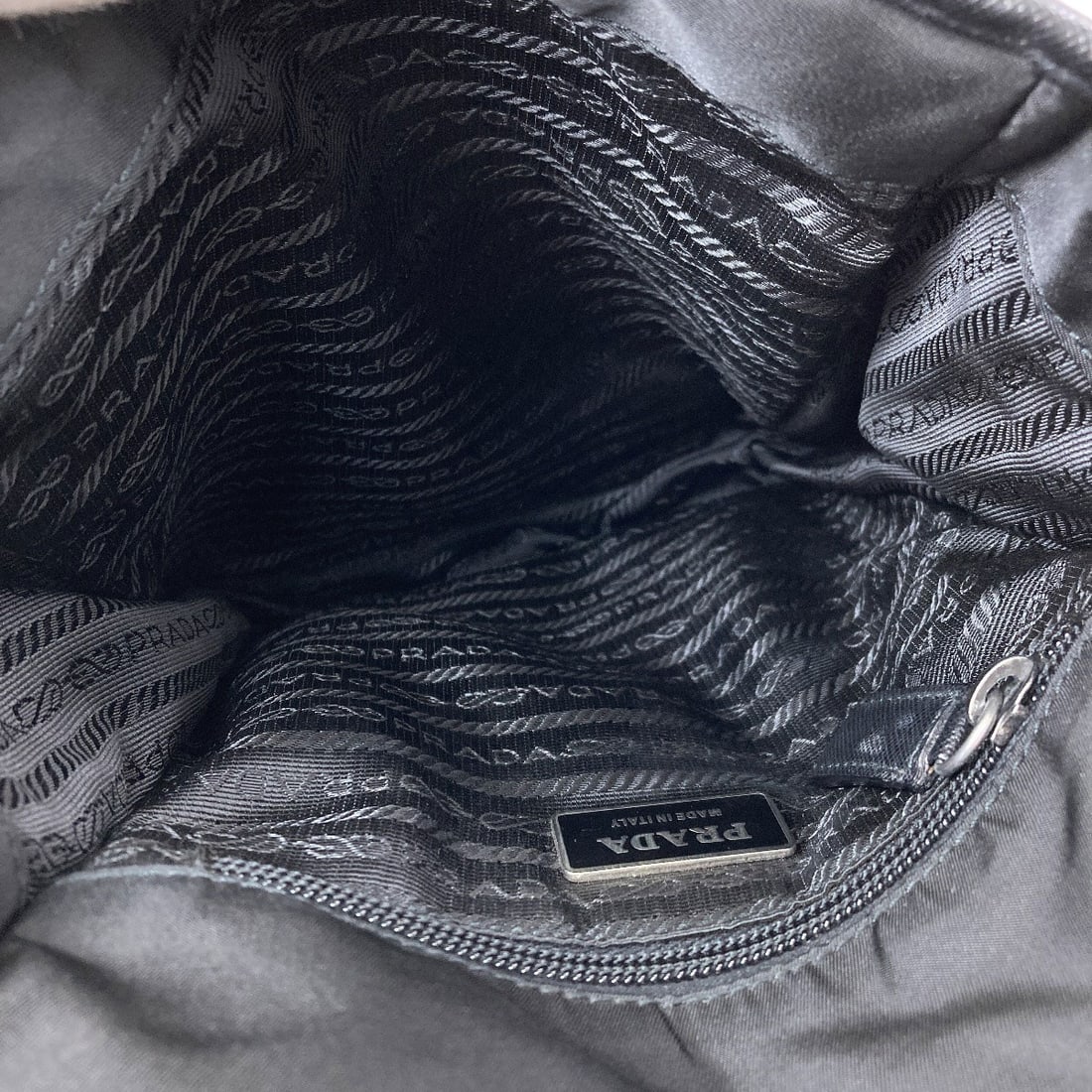 Shoulder Bag Nylon Prada Hardware Logo - 5