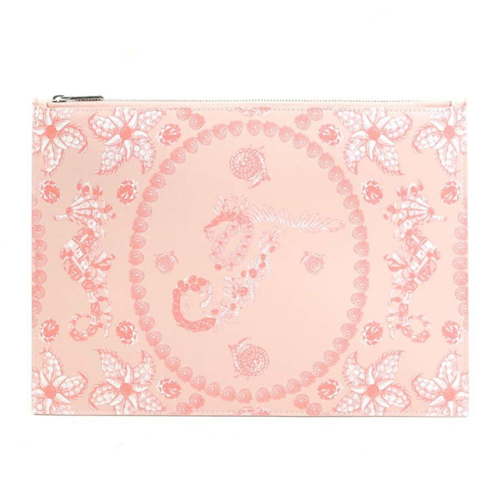 Clutch Bag Leather Tiffany: Clutch Bag Leather Tiffany This exquisite leather clutch bag from Tiffany features a beautiful pink hue. Made from high-quality leather, it measures 20cm x 28cm and comes with a luxurious box and