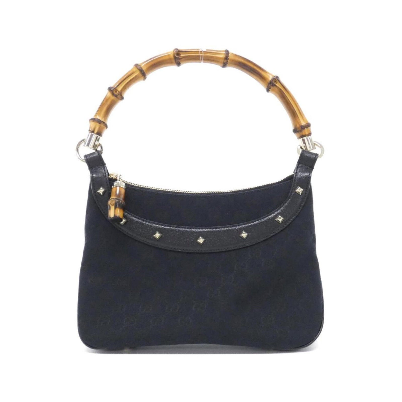 Shoulder Bag Gg Canvas: Shoulder Bag Gg Canvas Black GG canvas shoulder bag with a sleek 18cm x 27cm x 7cm size, perfect for everyday carry. This stylish bag features the iconic GG canvas material, a signature element of Guc