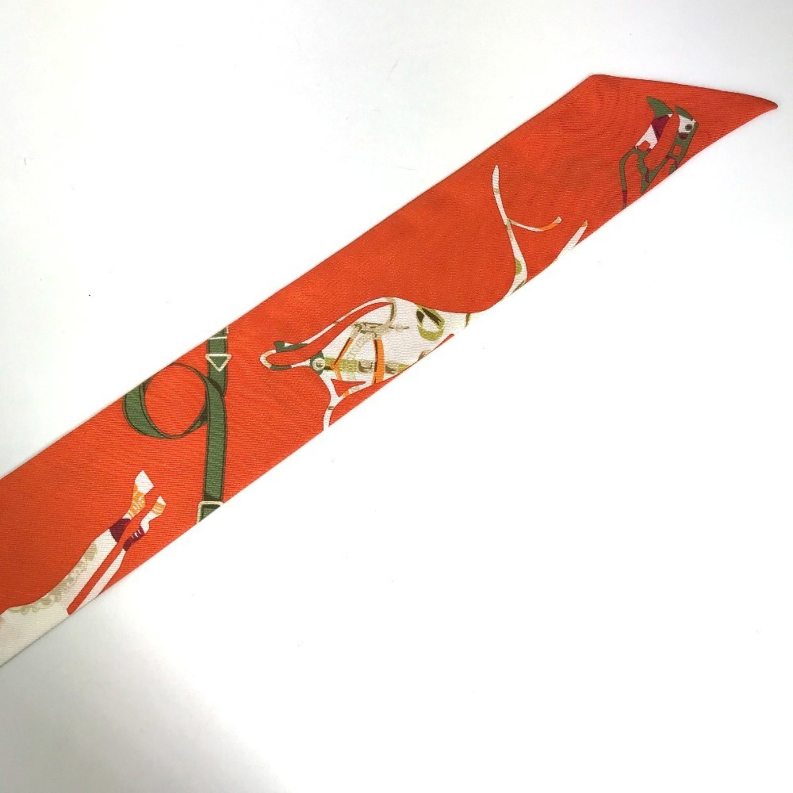 Silk Hermes Scarf - 4