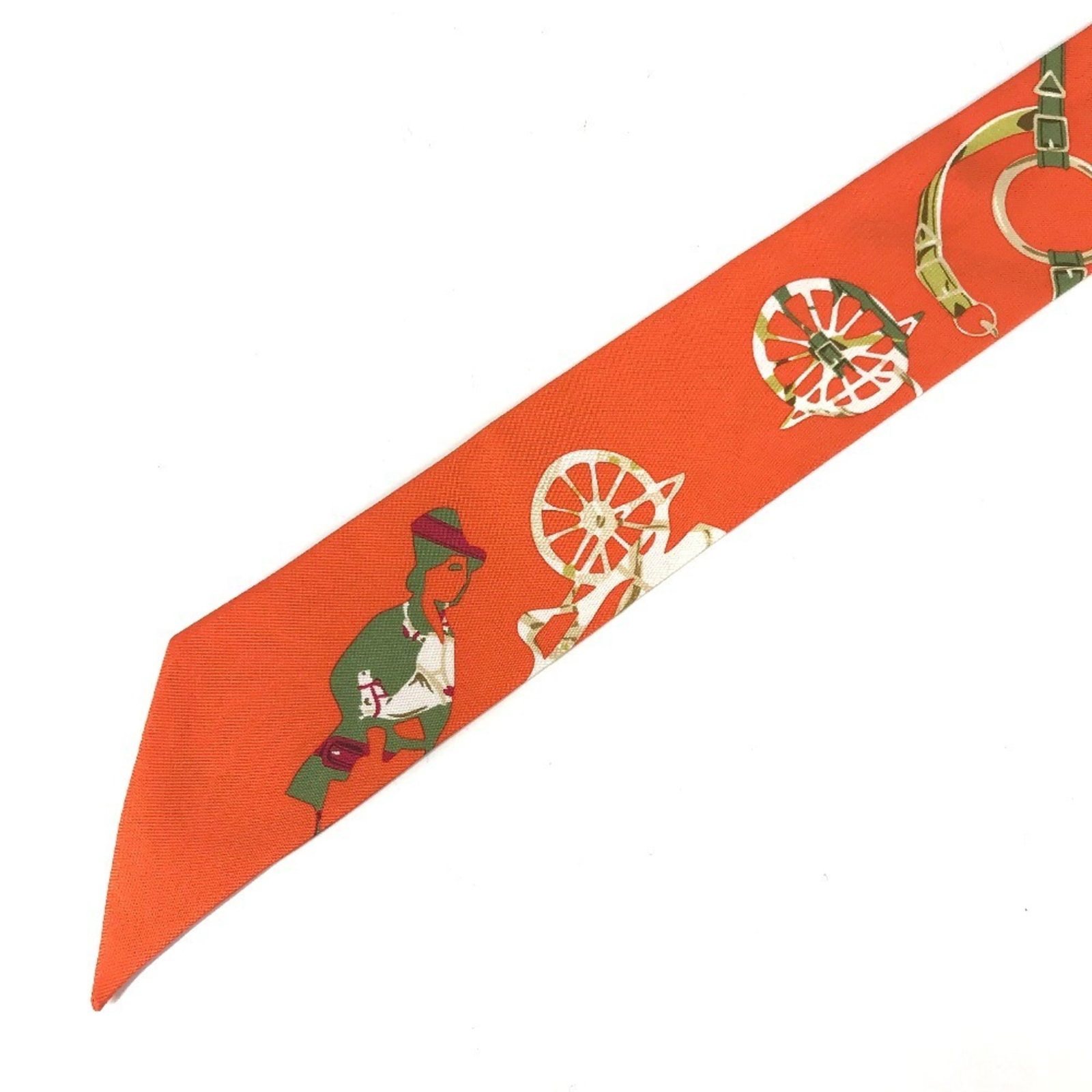 Silk Hermes Scarf - 5