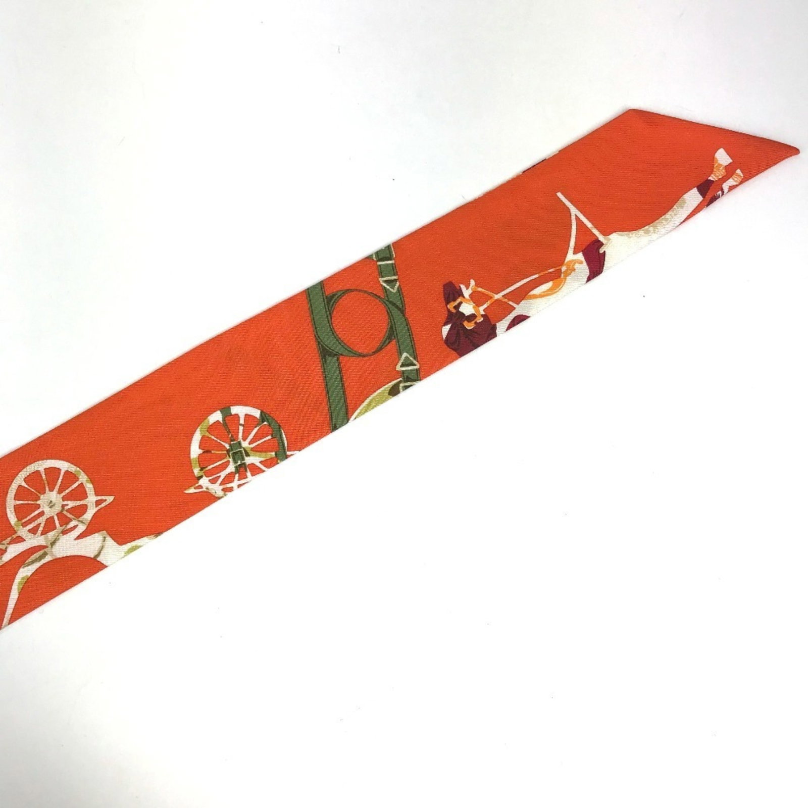 Silk Hermes Scarf - 7