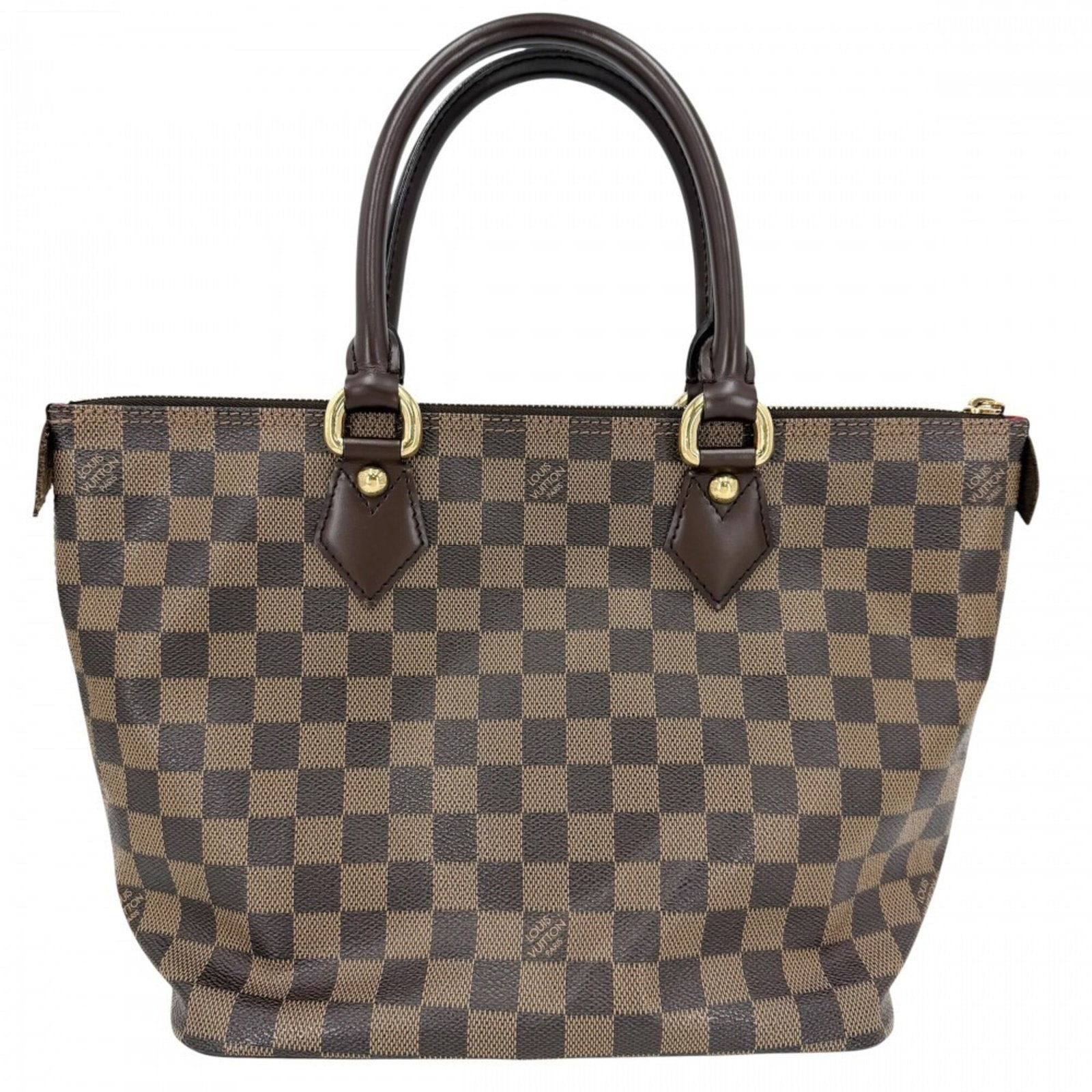 Canvas Damier Handbag Tote Louis Vuitton: Canvas Damier Handbag Tote Louis Vuitton Damier Canvas Handbag Tote from Louis Vuitton features a classic design with a signature Damier pattern, made from high-quality Damier Canvas material. The
