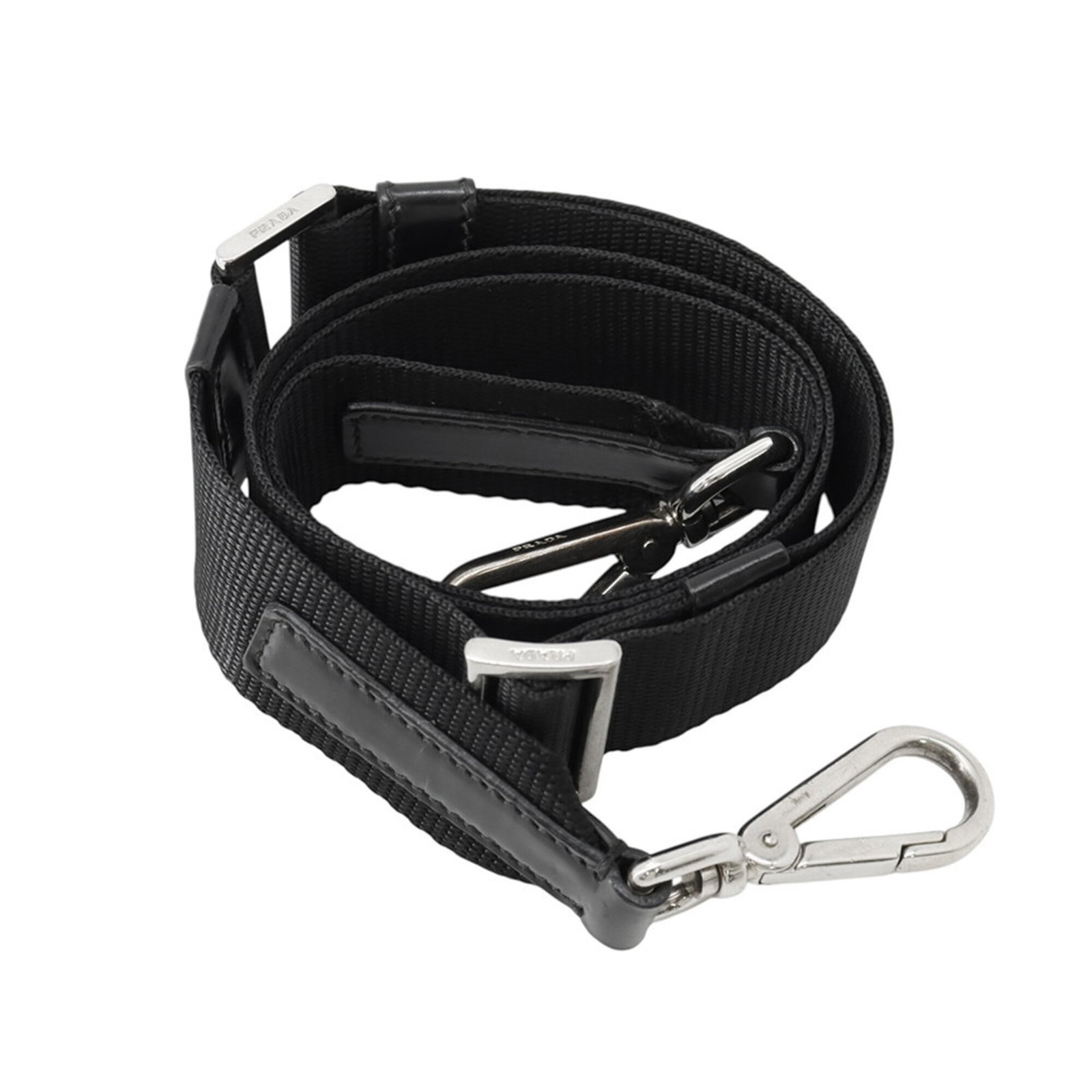 Handbag Nylon Leather Prada - 18
