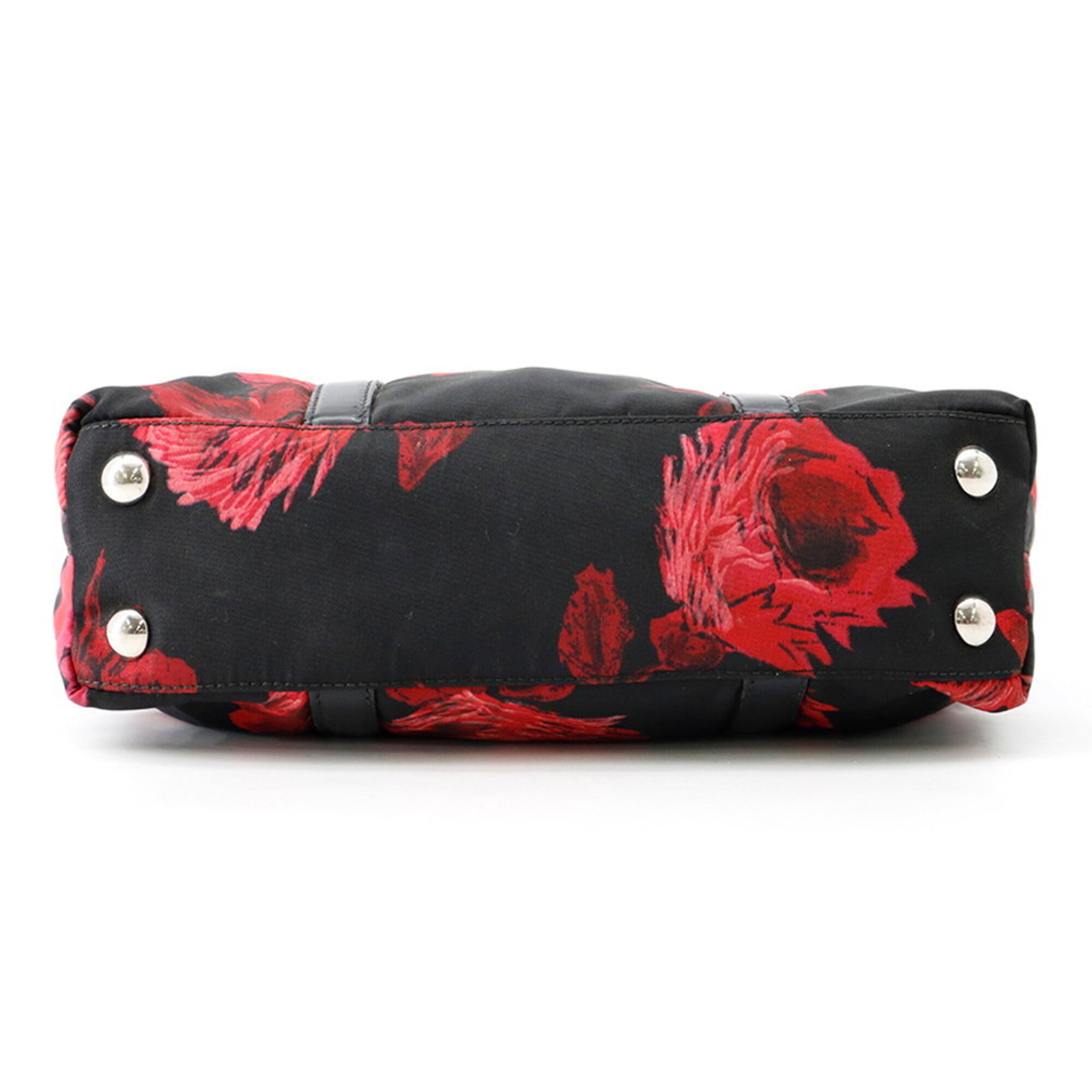 Handbag Nylon Leather Prada - 3