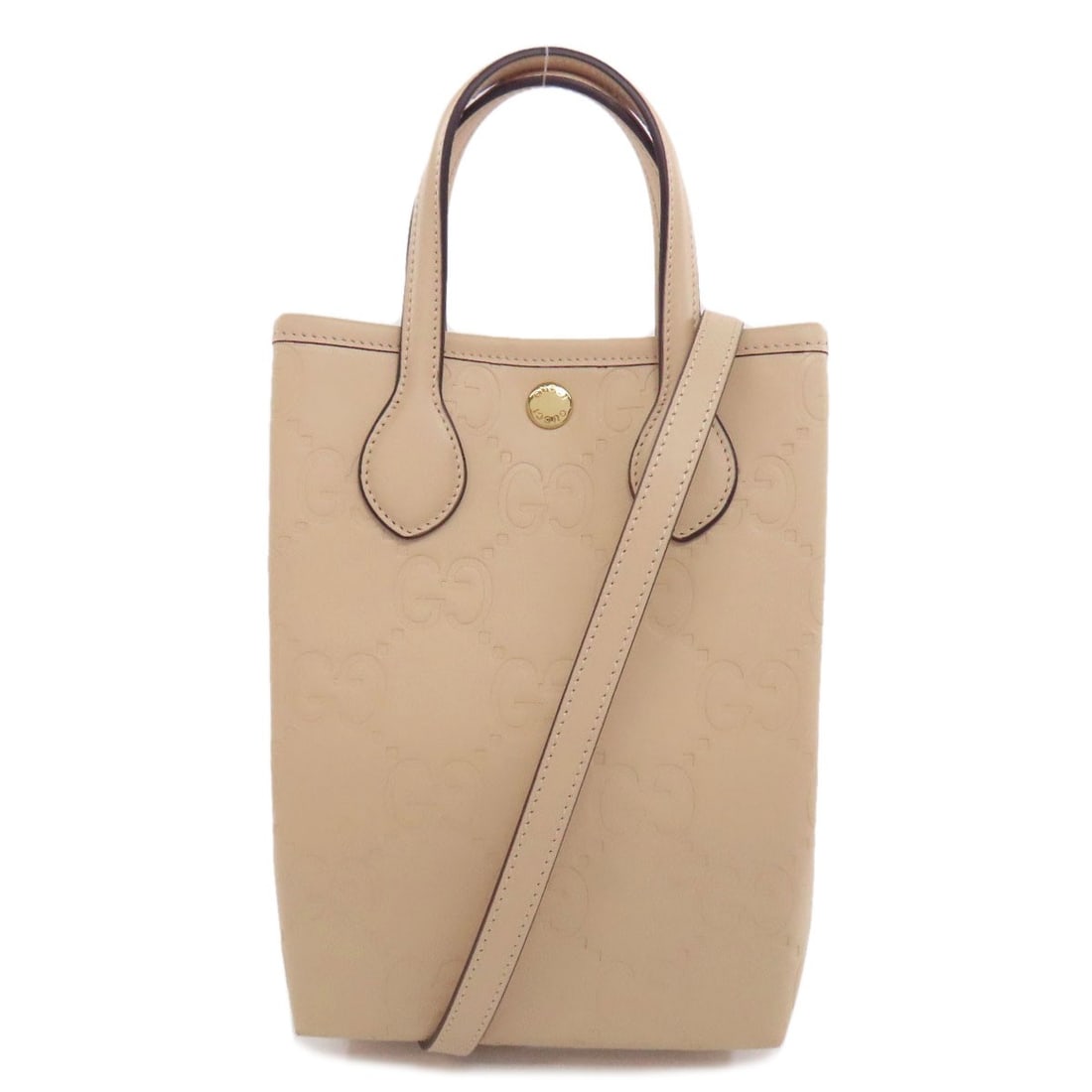 Super Mini Bag Handbag Gg Pvc Gucci 790133: Super Mini Bag Handbag Gg Pvc Gucci 790133 Super Mini Bag Handbag Gg Pvc Gucci 790133 is a black PVC handbag from the GUCCI brand. The bag features a sleek design and a signature black exterior