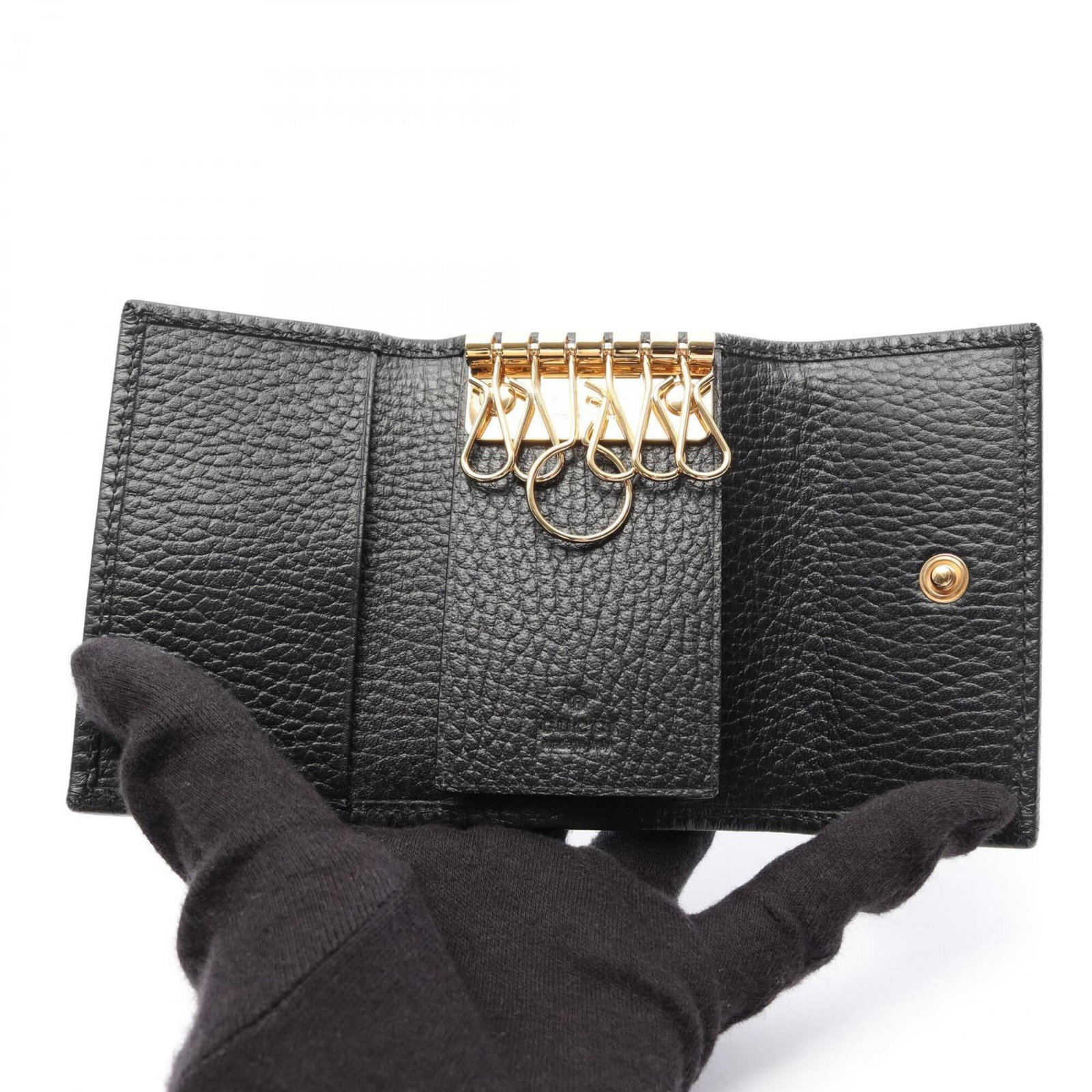 Keycase Leather Gucci - 3
