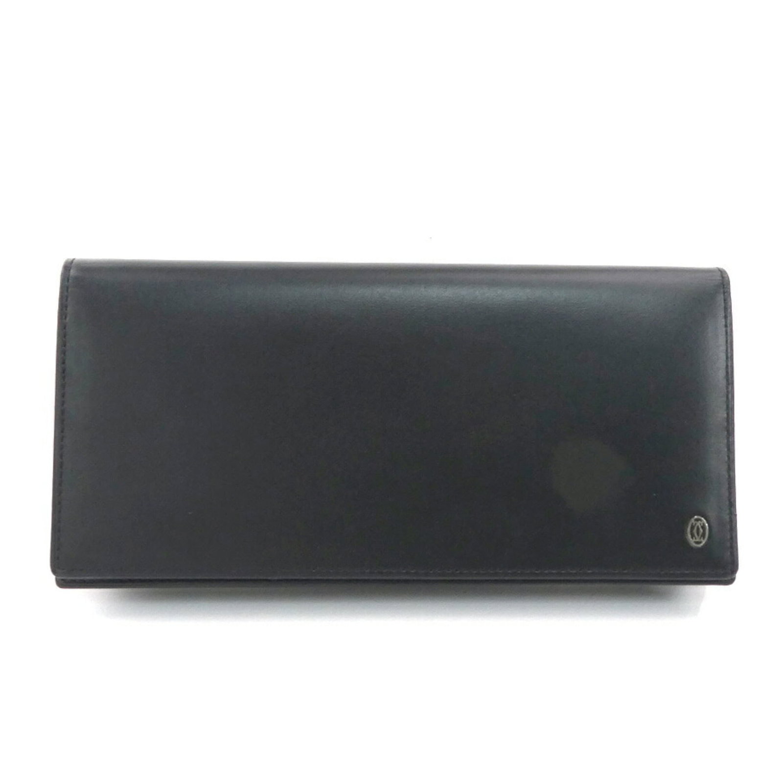 Cartier leather wallet bi fold: Cartier leather wallet bi fold Cartier leather wallet bi-fold features a sleek black design with a classic long wallet style. The wallet is made from high-quality leather and comes with a box and