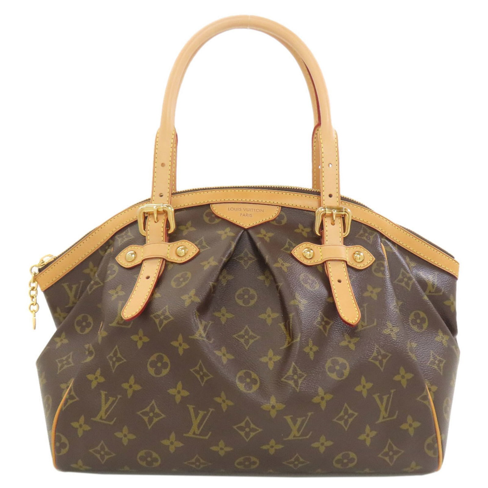 Louis Vuitton Monogram Tote: Louis Vuitton Monogram Tote Monogrammed for style and sophistication, this Louis Vuitton tote bag boasts the iconic monogram pattern in a classic design. Measuring 28cm x 32cm x 14cm, it's the perfect