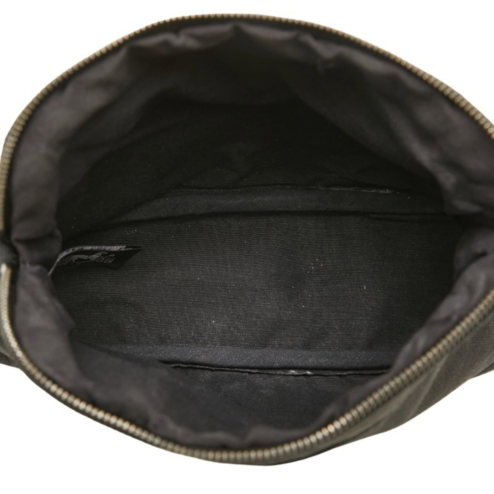 Canvas leather Hermes pouch - 8