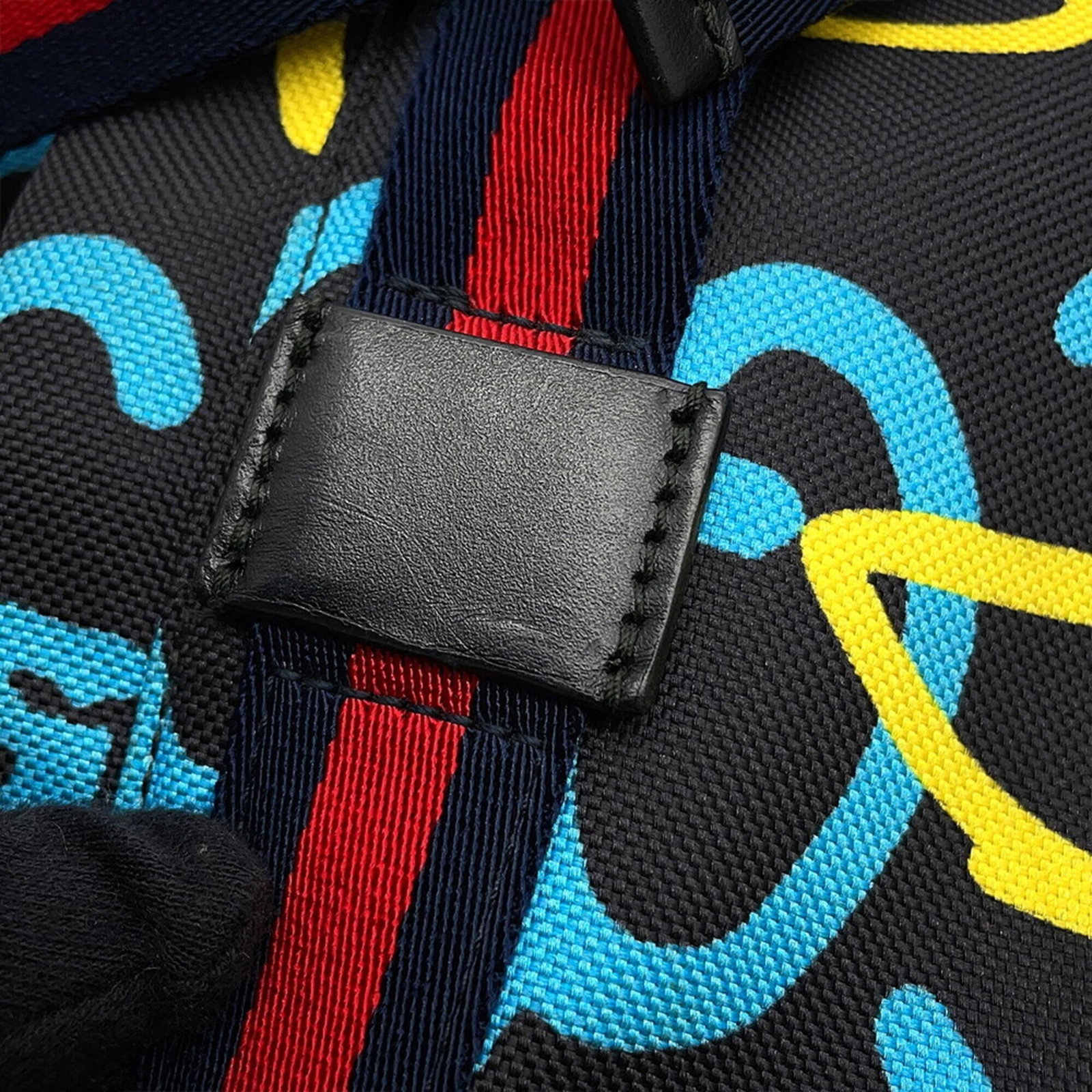 Gucci Canvas Nylon Backpack Handbag - 11