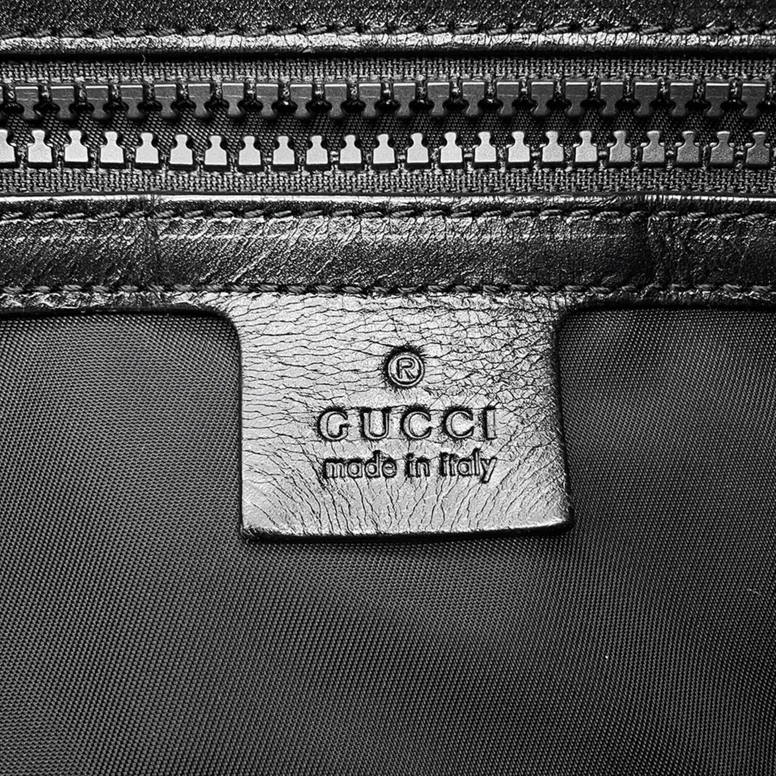Gucci Canvas Nylon Backpack Handbag - 15