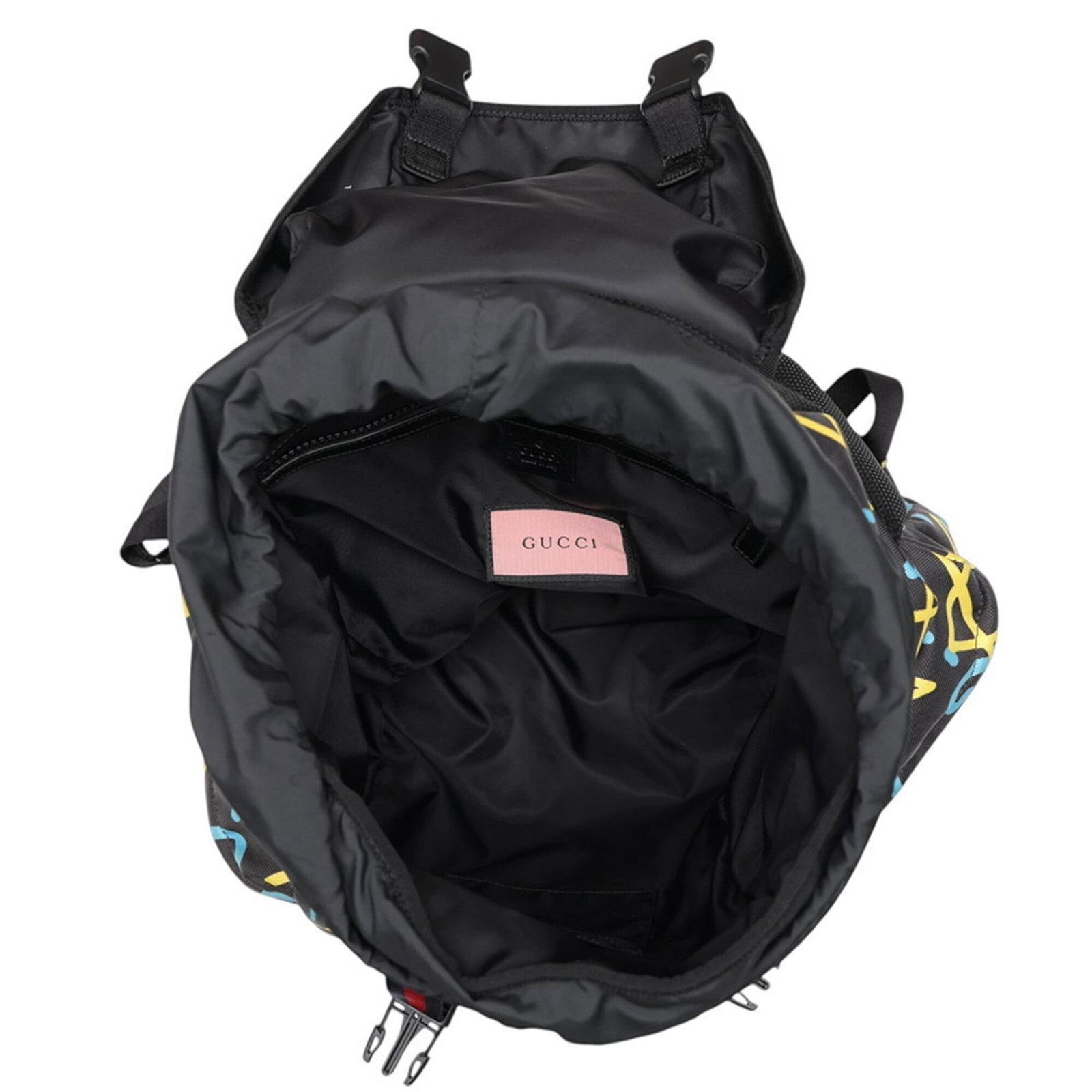 Gucci Canvas Nylon Backpack Handbag - 5