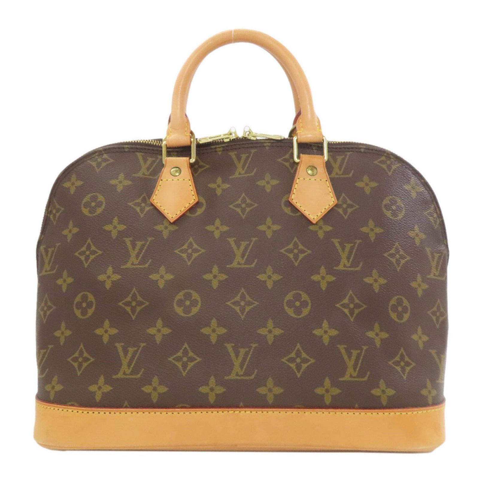 Canvas Monogram Louis Vuitton: Canvas Monogram Louis Vuitton Canvas Monogram Louis Vuitton is a brown canvas handbag with an open outer pocket, measuring 24cm x 30cm x 16cm. The iconic Monogram pattern is a notable feature of this