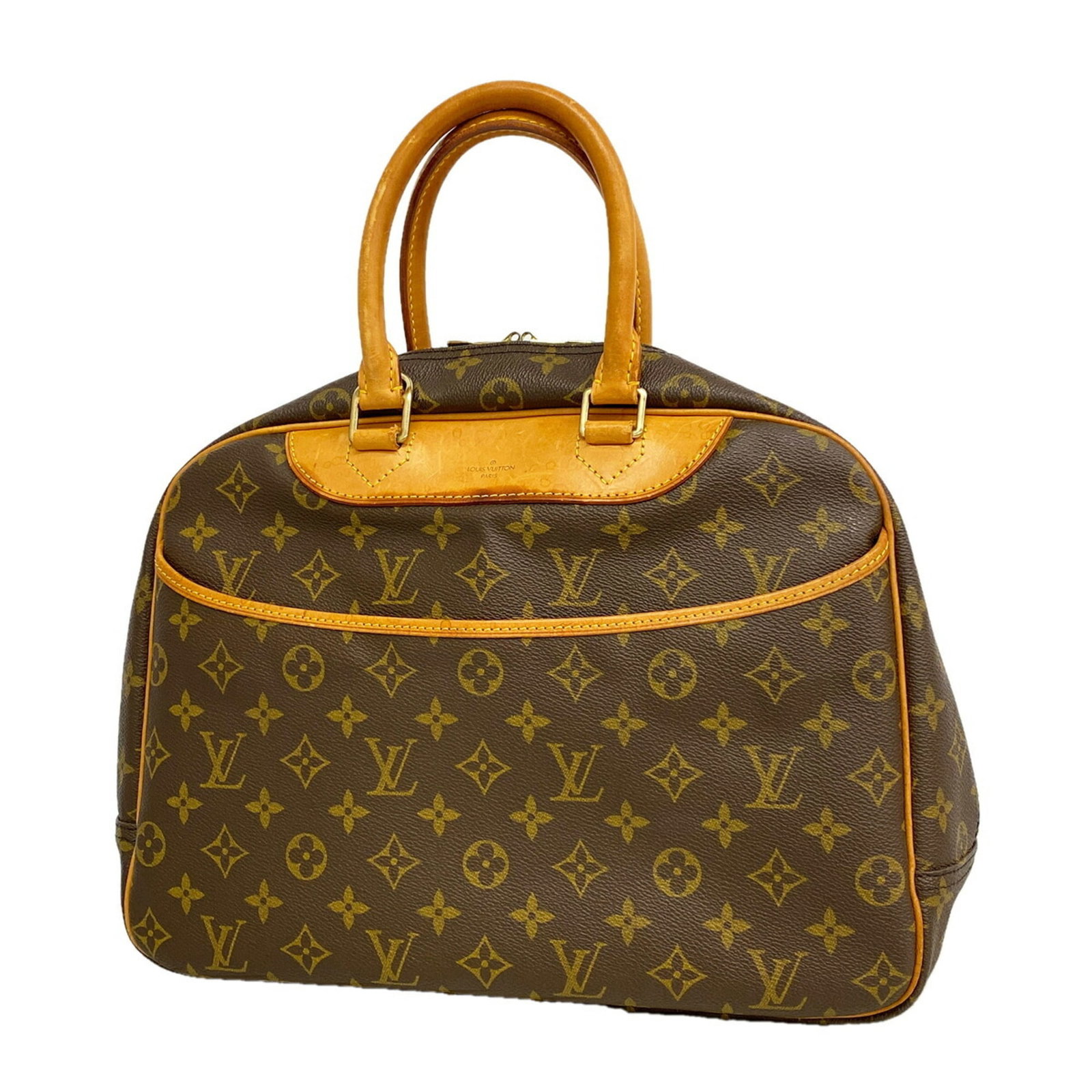 Handbag Louis Vuitton: Handbag Louis Vuitton Brown Louis Vuitton handbag with dimensions 26cm x 34cm x 13cm, perfect for everyday use. Made with signature craftsmanship, this stylish bag features a classic design that