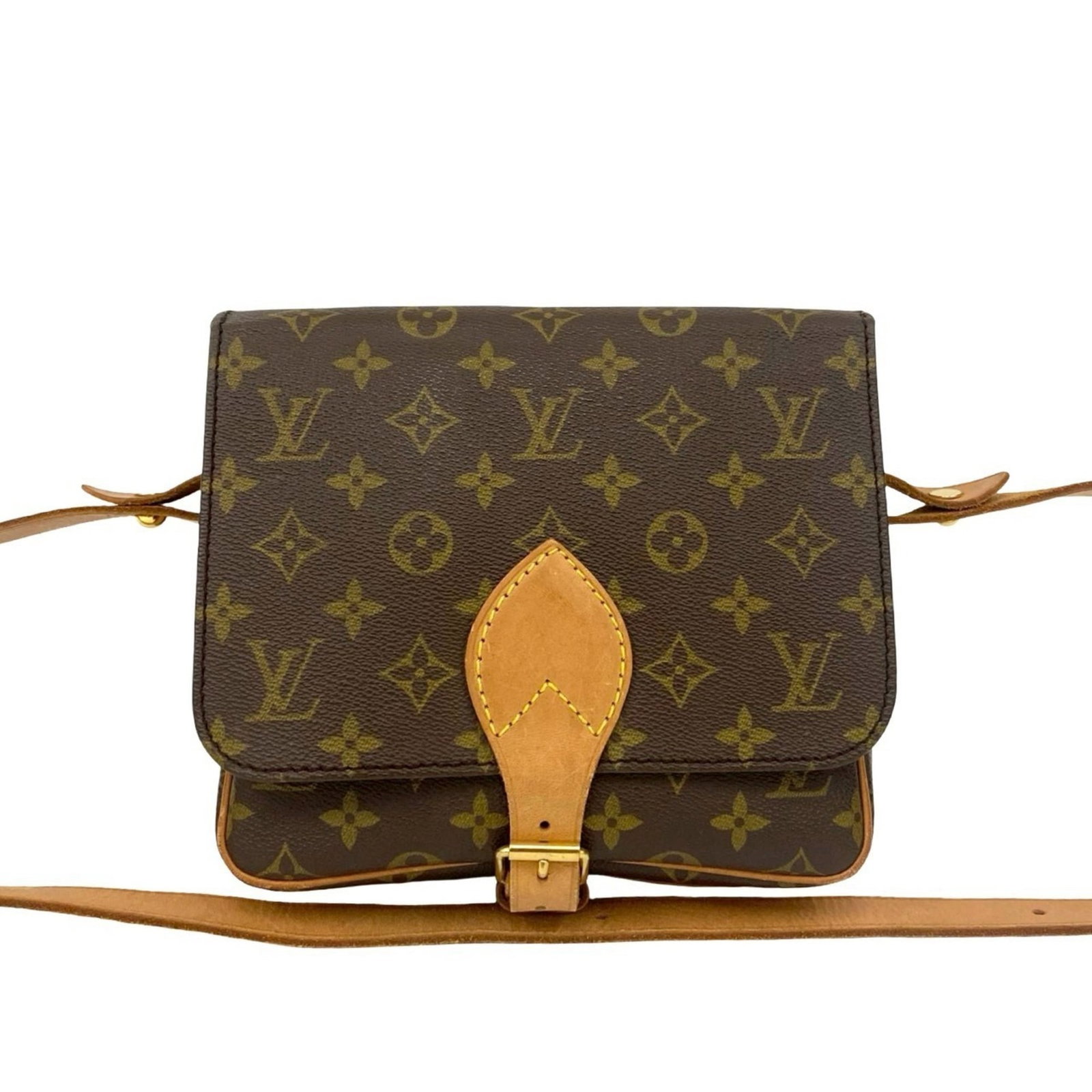 Louis Vuitton Pochette Shoulder Bag Leather Pvc: Louis Vuitton Pochette Shoulder Bag Leather Pvc Brown Louis Vuitton Pochette Shoulder Bag with Leather and PVC Material, 20cm x 20.5cm x 7cm in Size. This Pochette Shoulder Bag features a unique