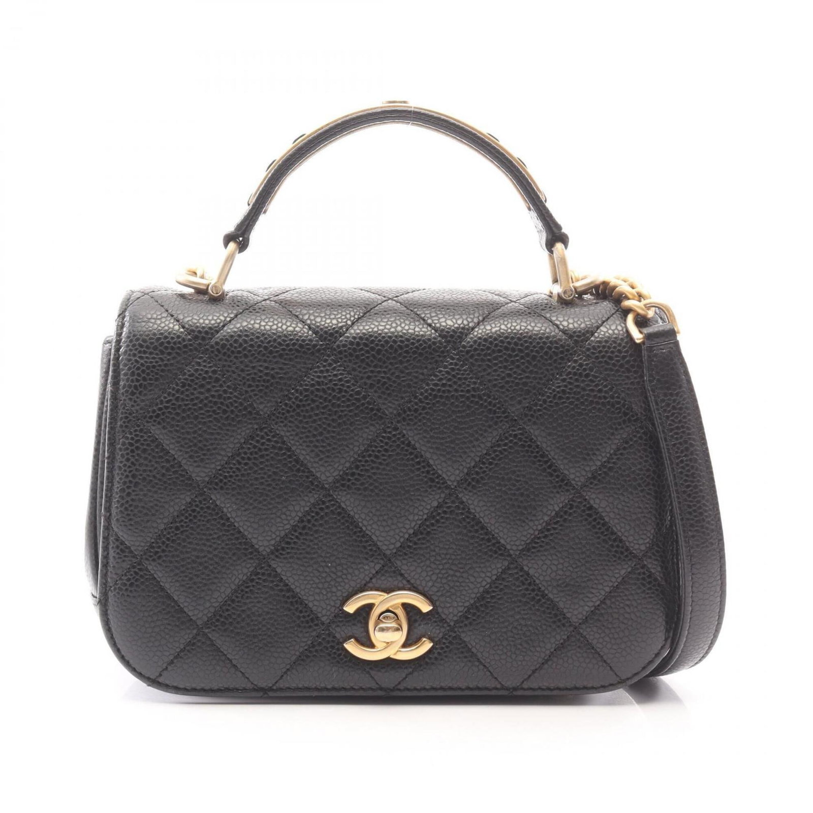 Calfskin Grained Shoulder Bag Handbag: Calfskin Grained Shoulder Bag Handbag The Calfskin Grained Shoulder Bag Handbag boasts a sleek, sophisticated design with a classic black color and gold hardware, adding a touch of timeless elegance