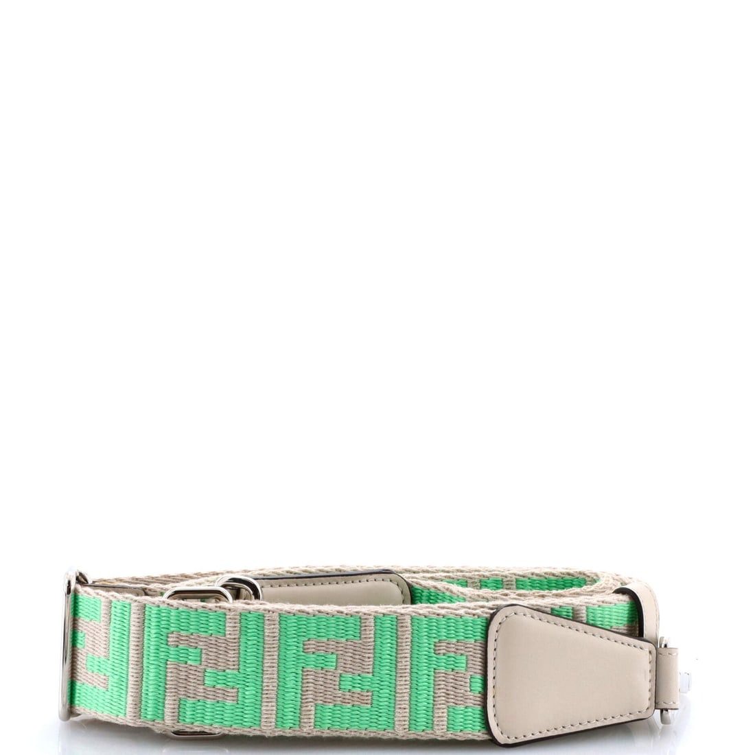 Fendi Strap You Shoulder Strap Zucca Canvas with Leather: Fendi Strap You Shoulder Strap Zucca Canvas with Leather Canvas and leather strap with a colorful, multicolored design, measuring 37 inches in length and 1.5 inches in width, made from plain canvas ex