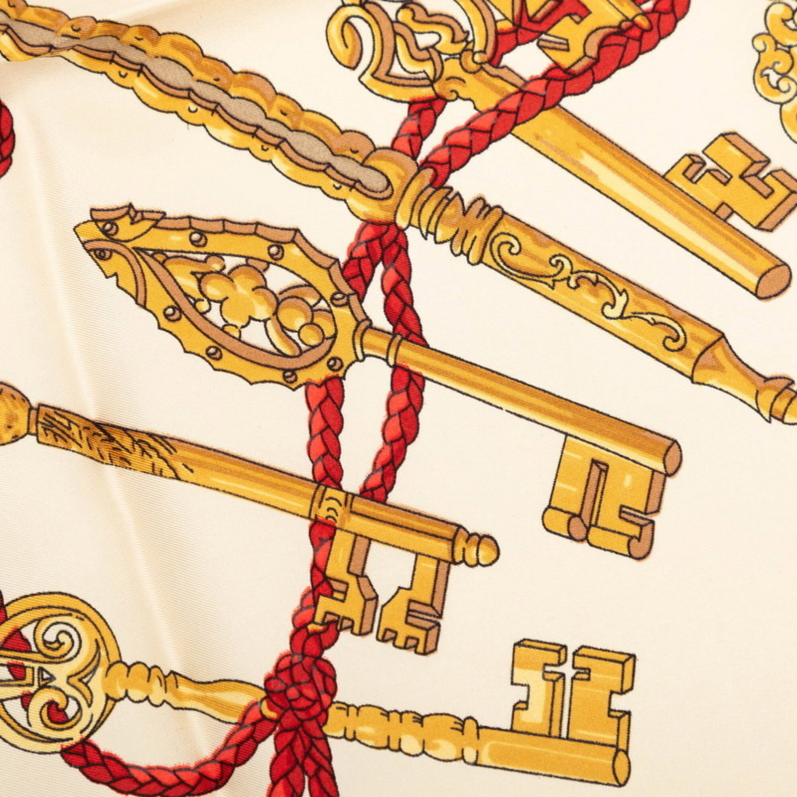 Silk Hermes Scarf - 4