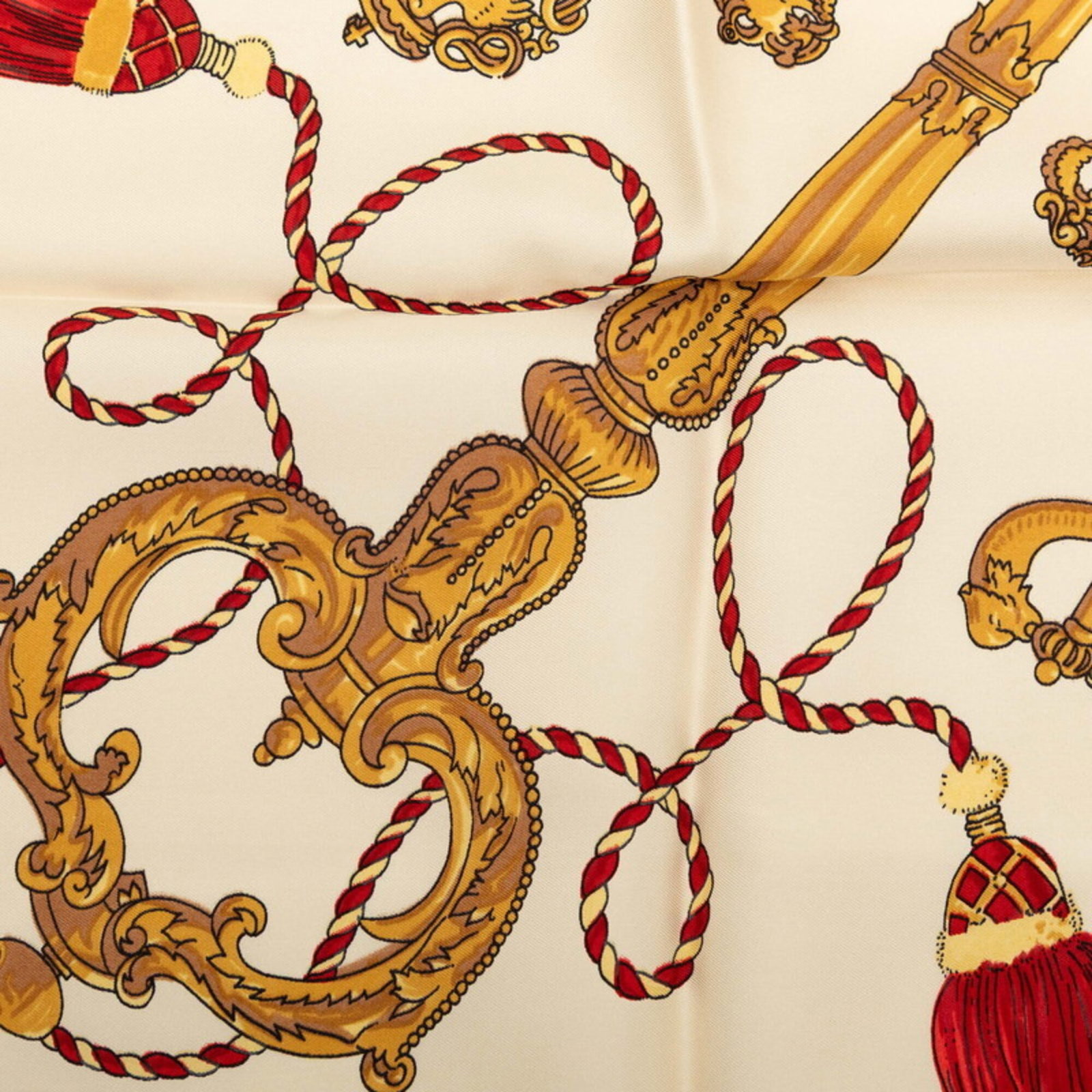 Silk Hermes Scarf - 5