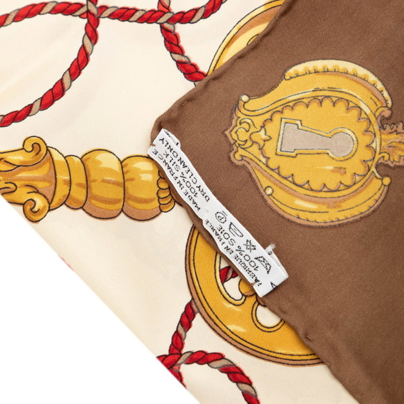 Silk Hermes Scarf - 7