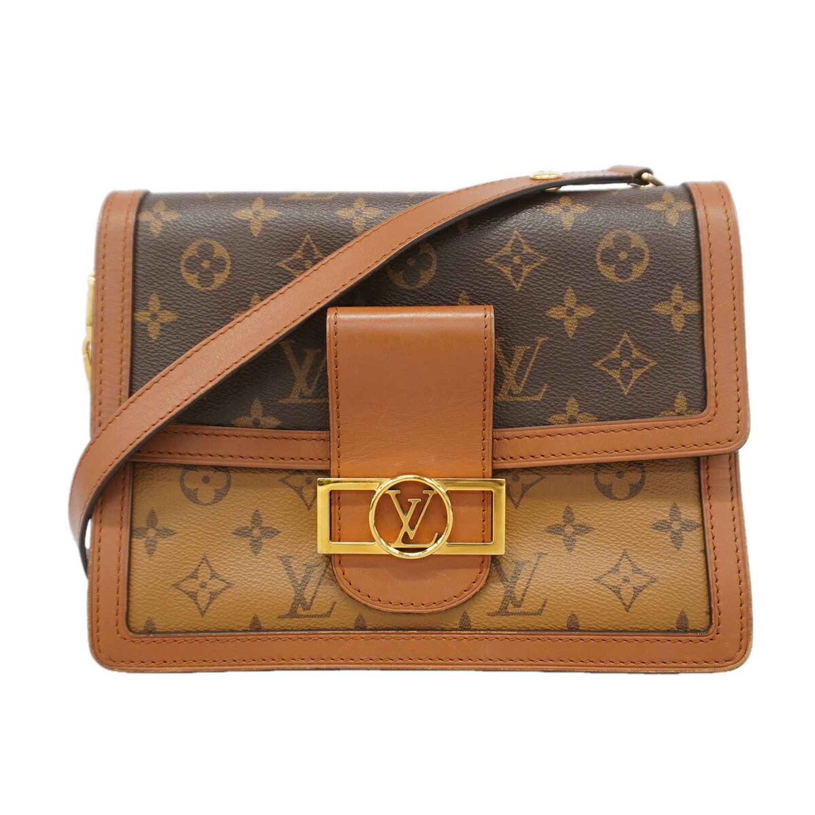 Shoulder Bag by Louis Vuitton: Shoulder Bag by Louis Vuitton Brown Louis Vuitton shoulder bag with classic design and signature monogram pattern. Measuring 19.5cm x 24cm x 12cm, this stylish bag features a timeless combination of f